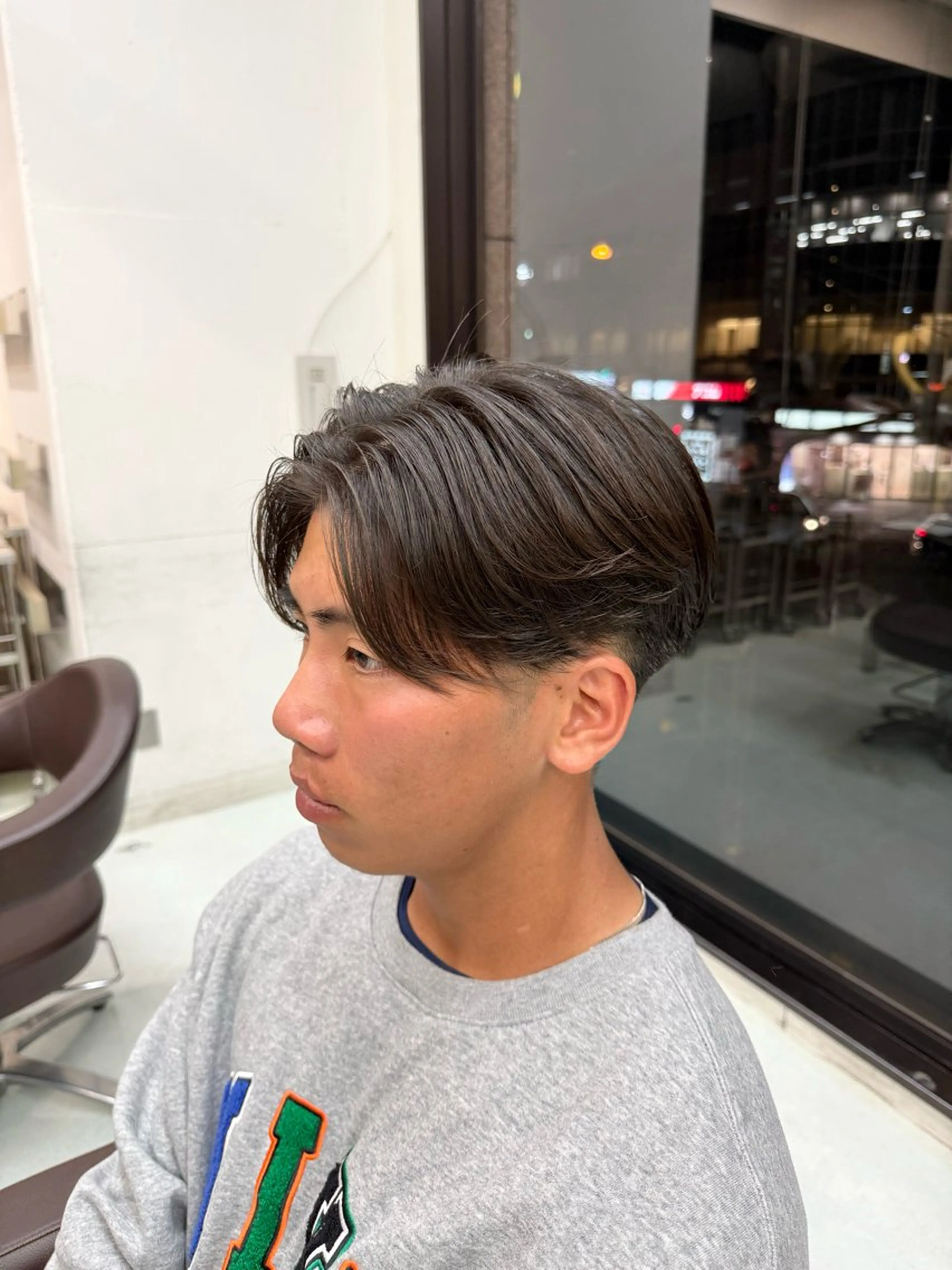 パーマ メンズ カット パーマ トリートメント 新井優馬/ 美髪矯正/メンズヘアのヘアスタイル