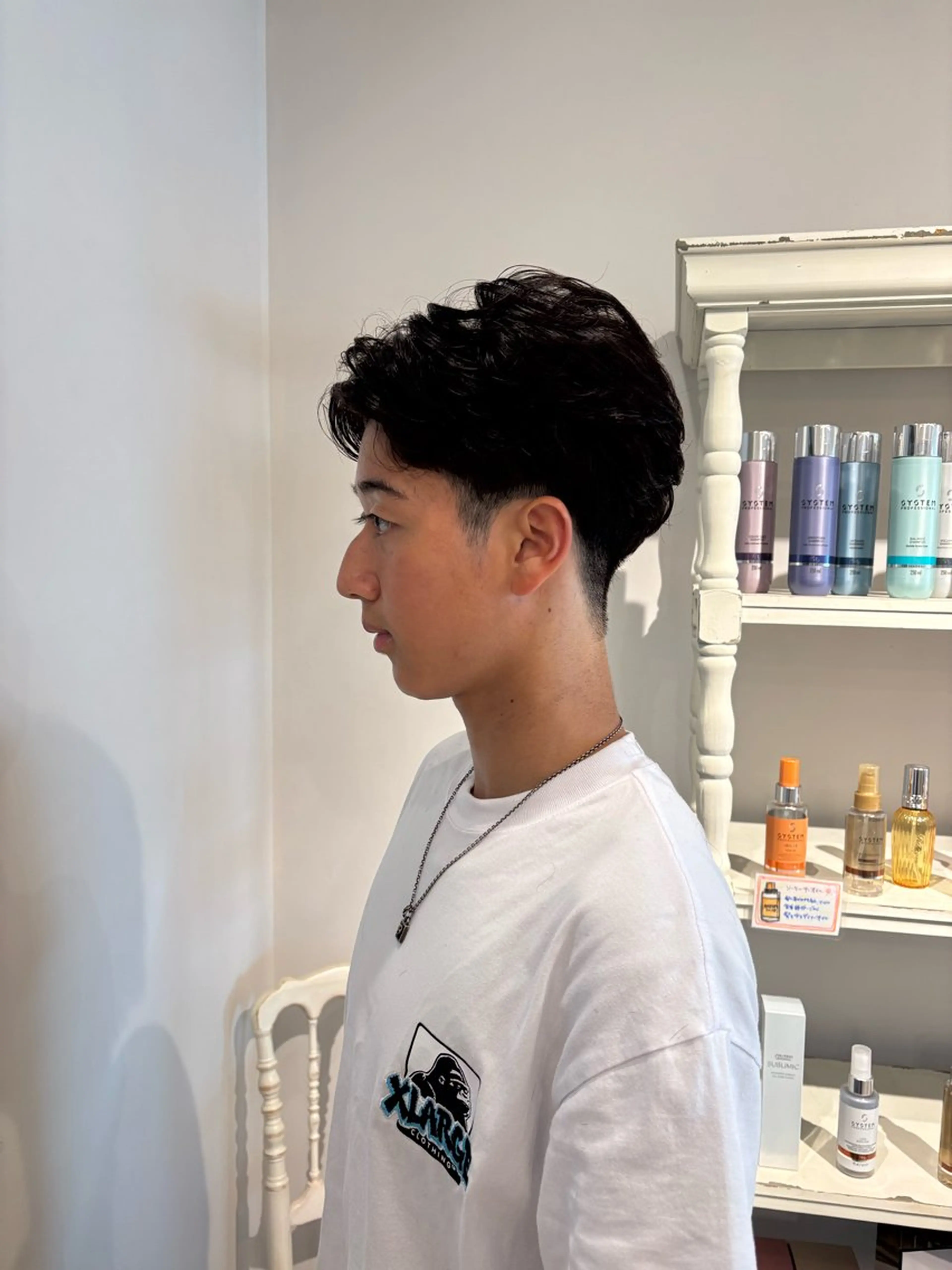 パーマ メンズ メンズパーマ ニュアンスパーマ CreBiA / Rinaのヘアスタイル