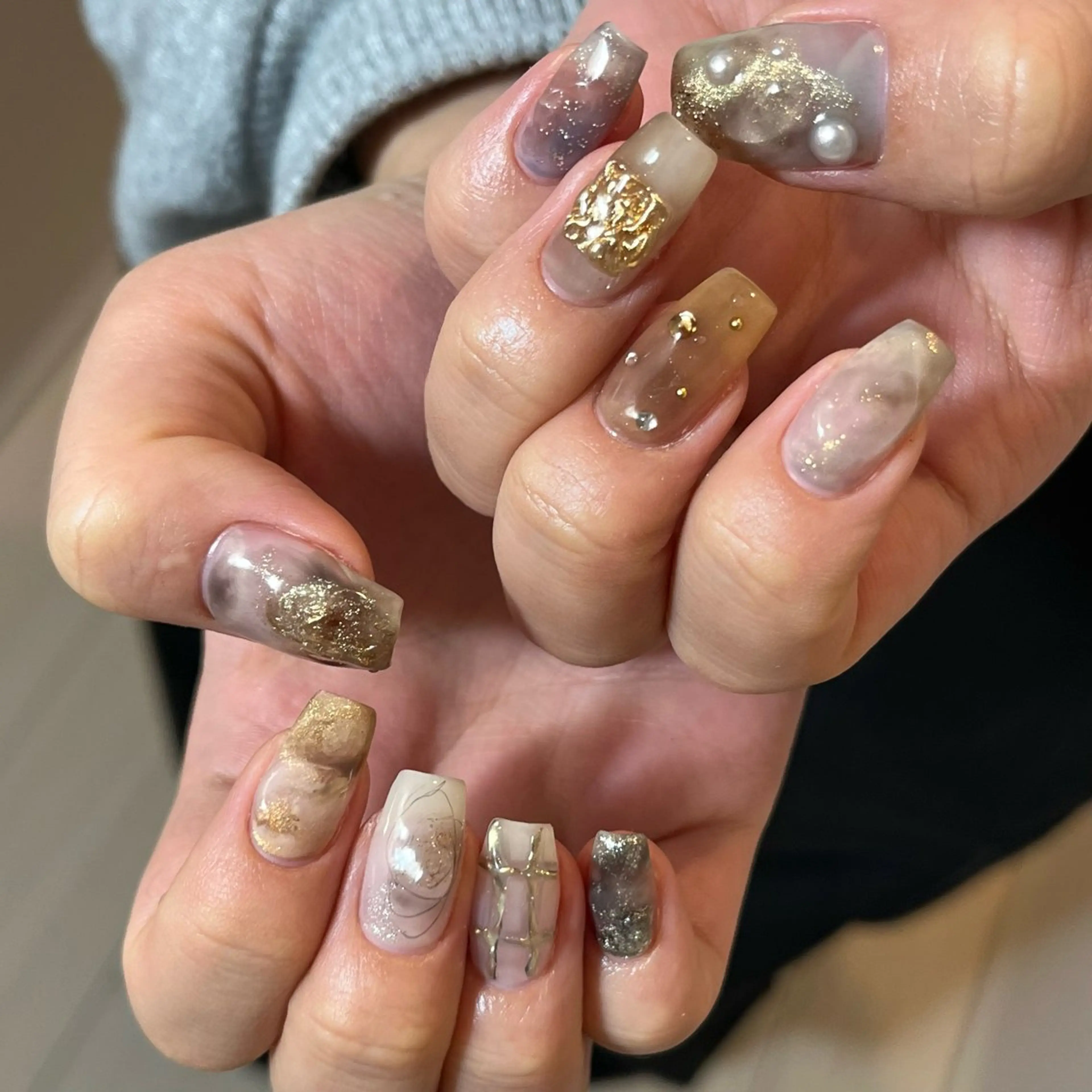 ネイル ハンドネイル NORA nail UMEDAのネイルデザイン