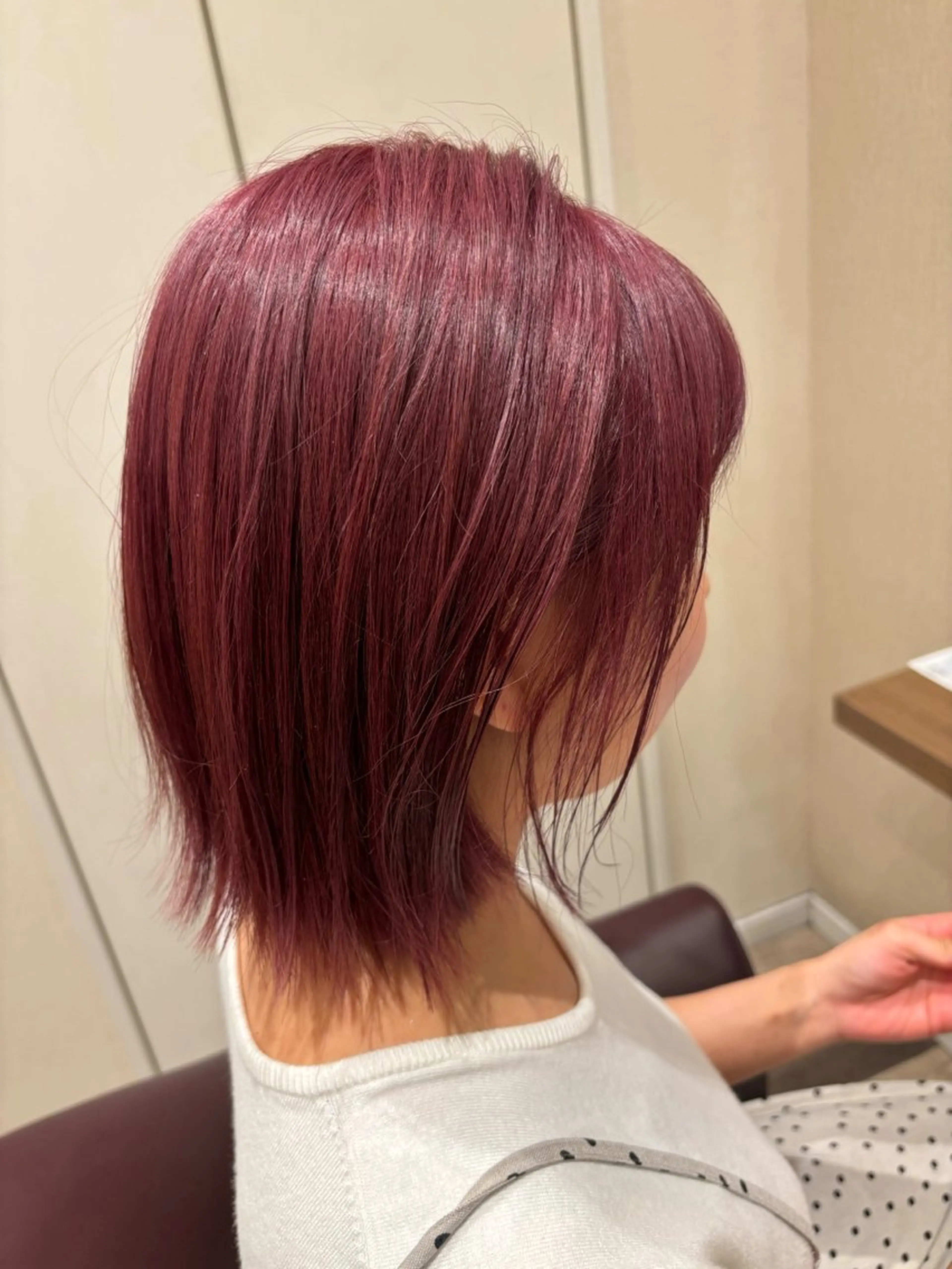 ミディアム if所属・大崎if ほりはるかのヘアスタイル