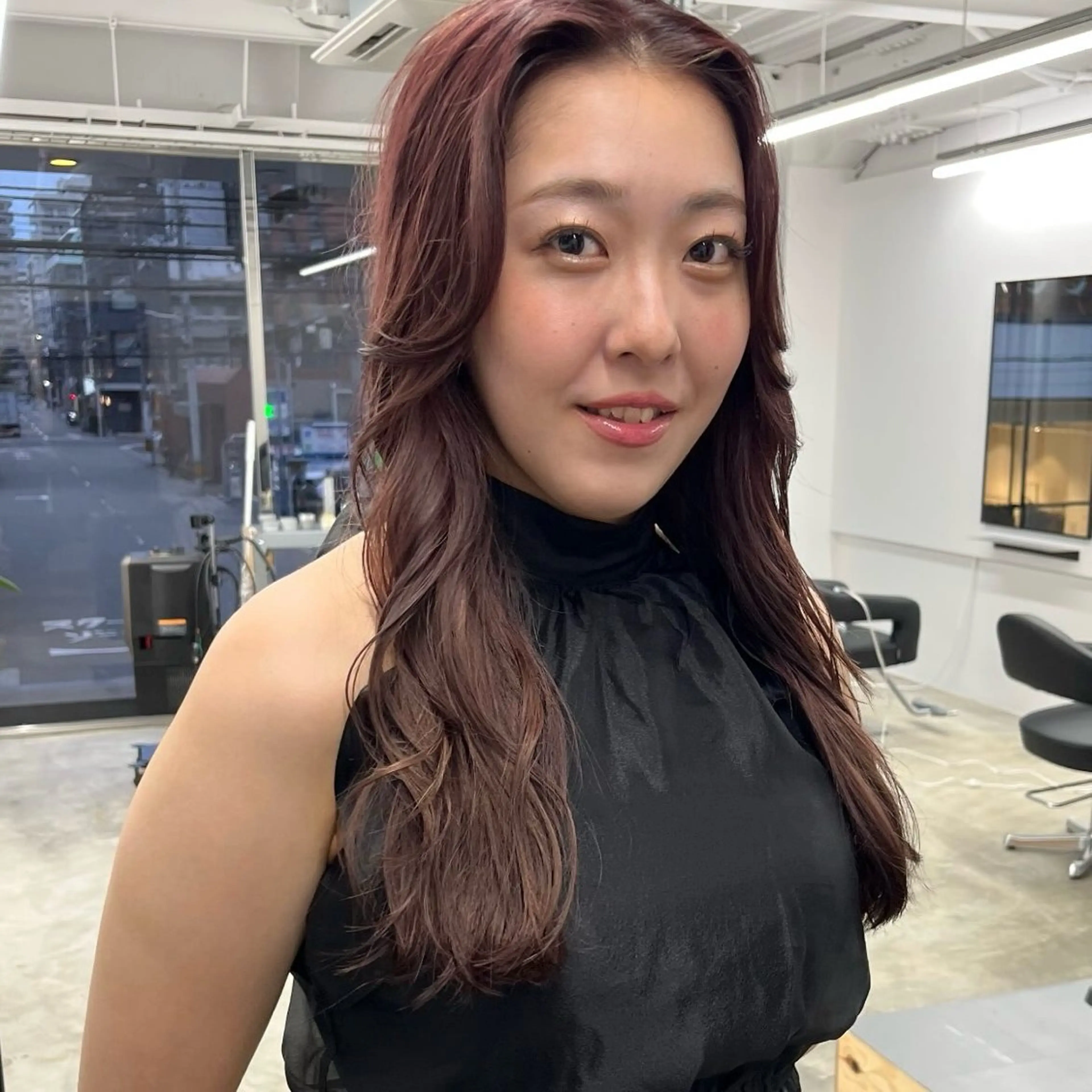 カラー ヘアカラー 酒井 美里のヘアスタイル
