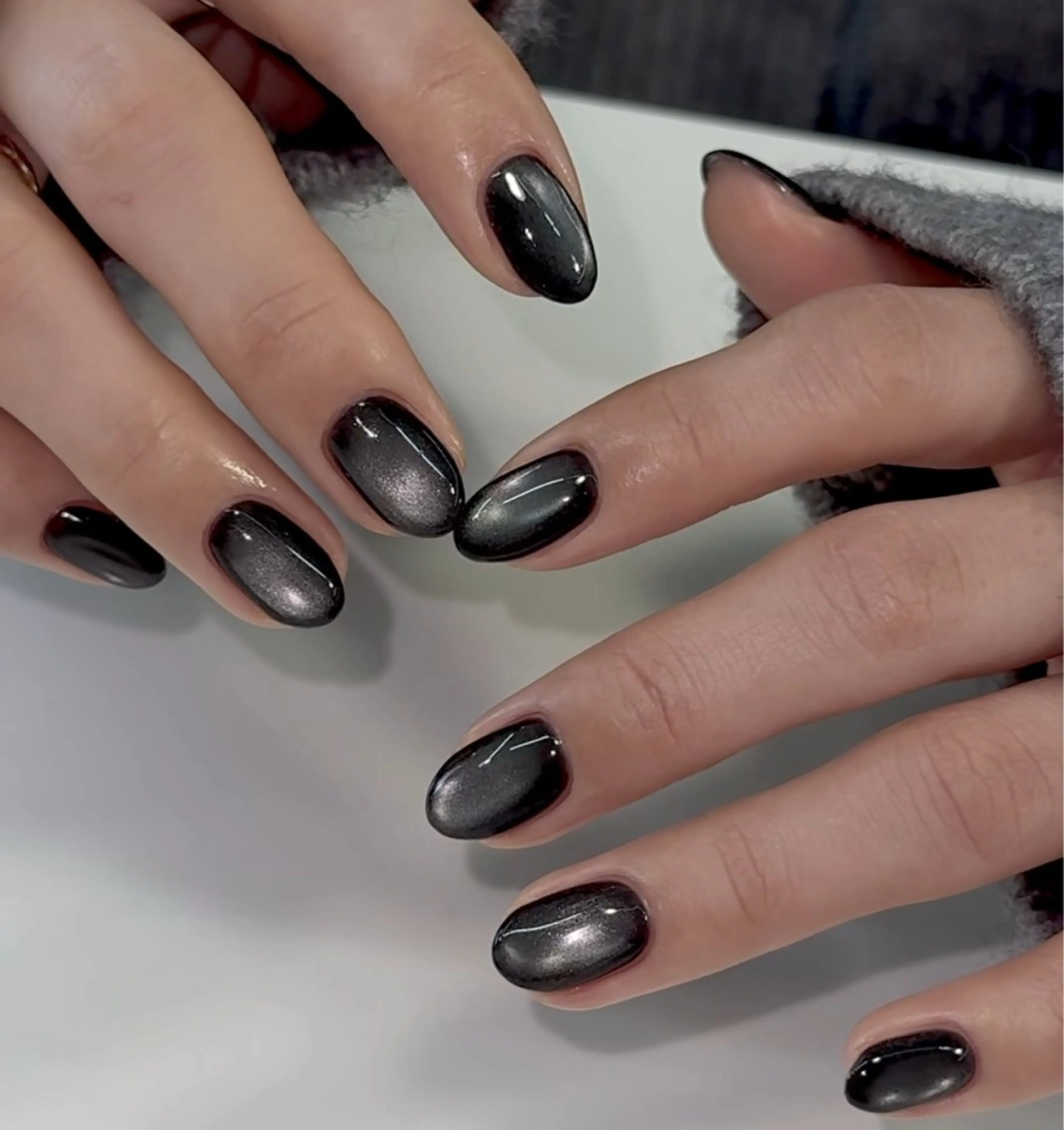 ネイル ハンドネイル 🎀Lilla🩵 ネイルサロンのネイルデザイン