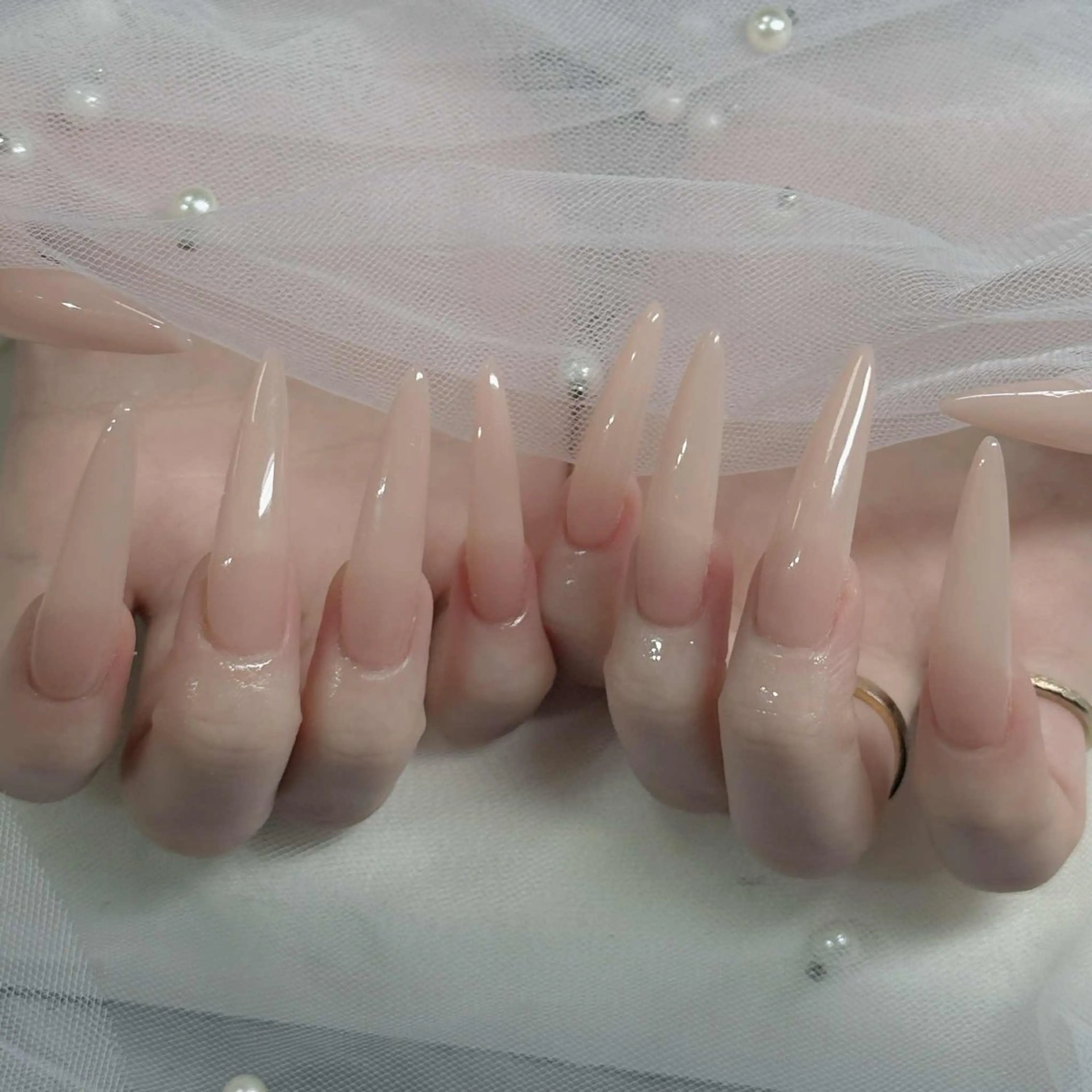 ネイル べっ甲ネイル チークネイル フラッシュネイル フラワーネイル フットネイル ハンドネイル Hani Nail Salonのネイルデザイン