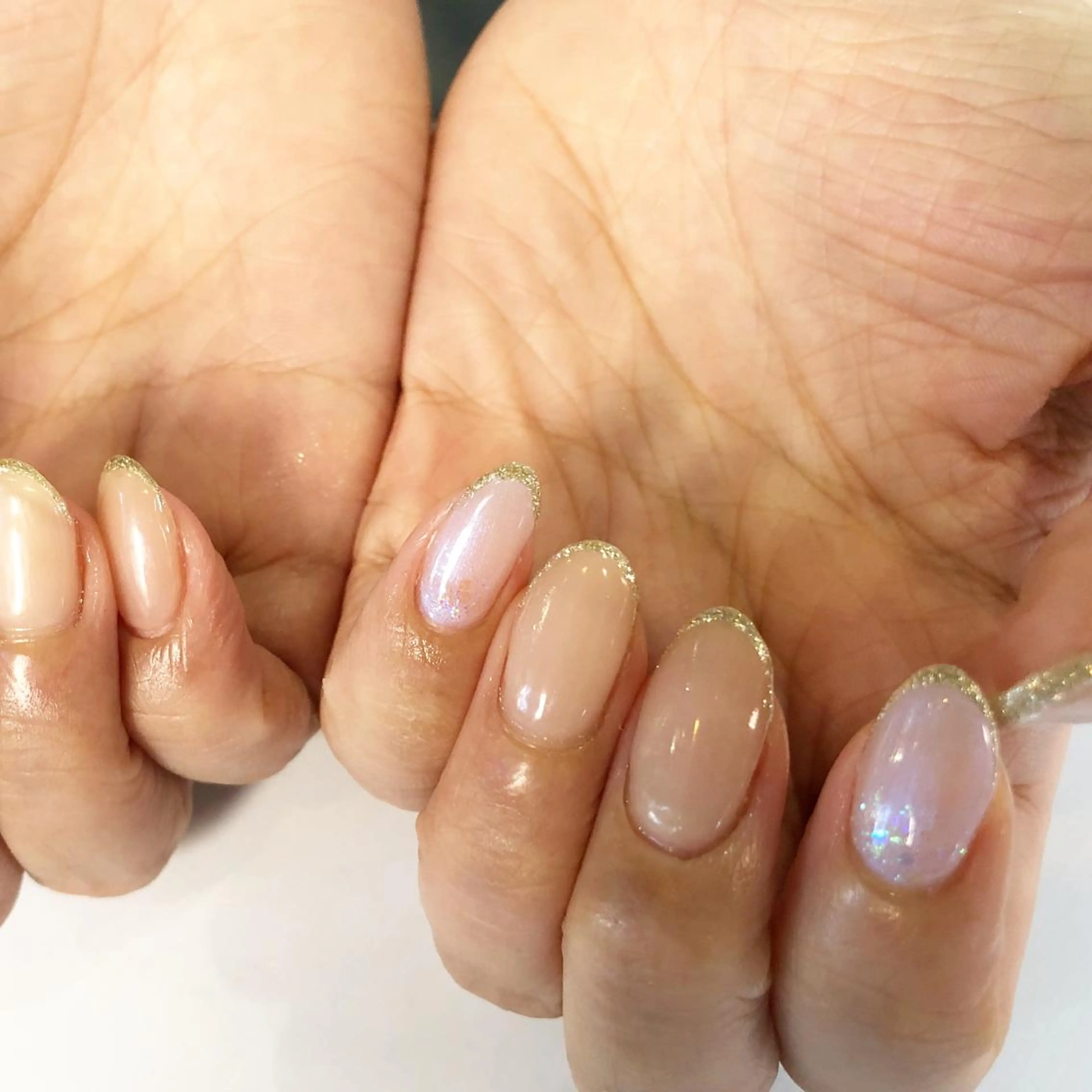 ネイル ラメ(グリッター) ハンドネイル esNail&eye イーズネイル＆アイのネイルデザイン