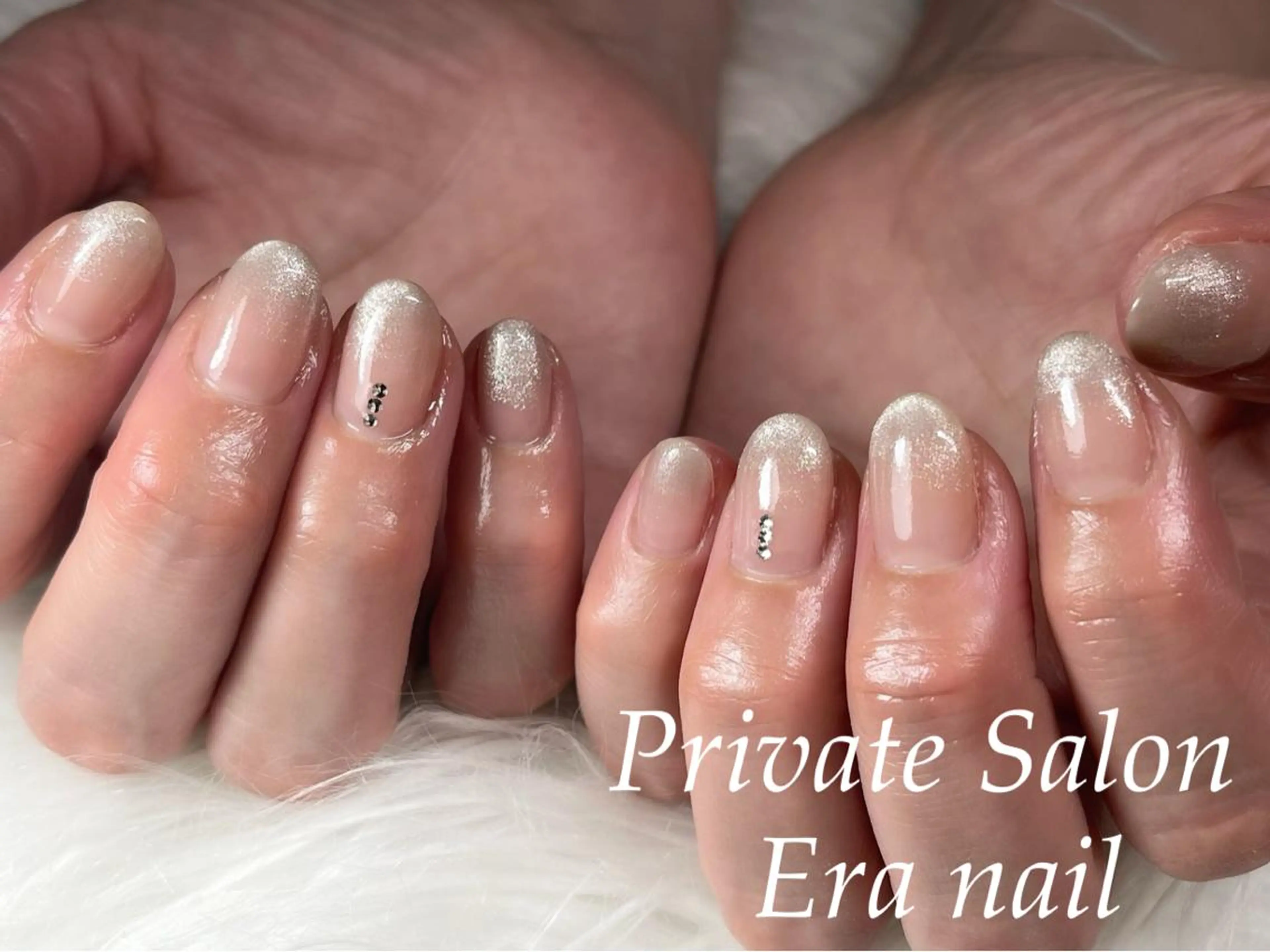 ネイル グラデーション マグネットネイル Era nailのネイルデザイン