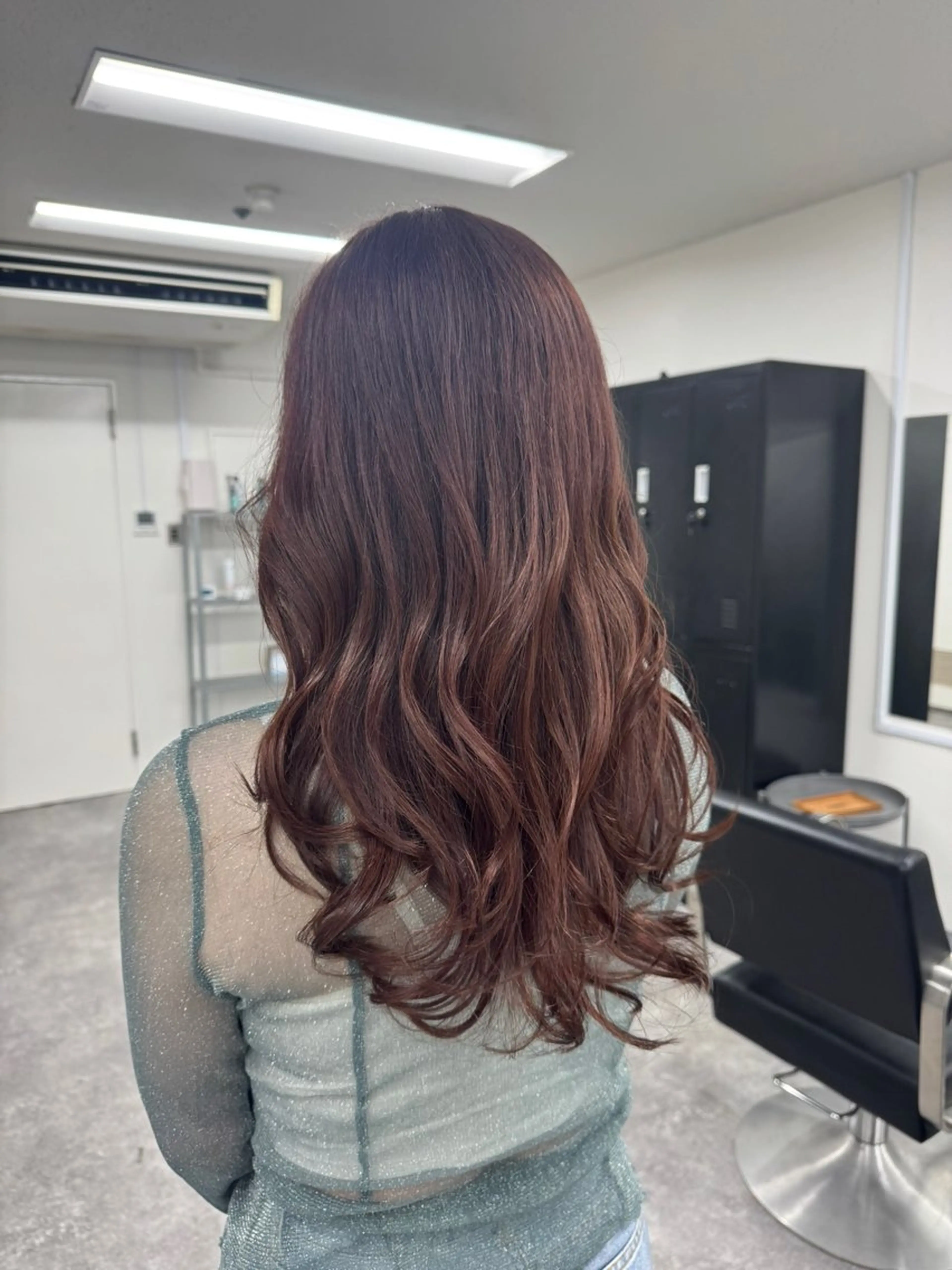 セミロング 髪質改善 ヘアカラー トリートメント Eir 神戸所属・髪質改善/縮毛矯正 長井 美佐子のヘアスタイル