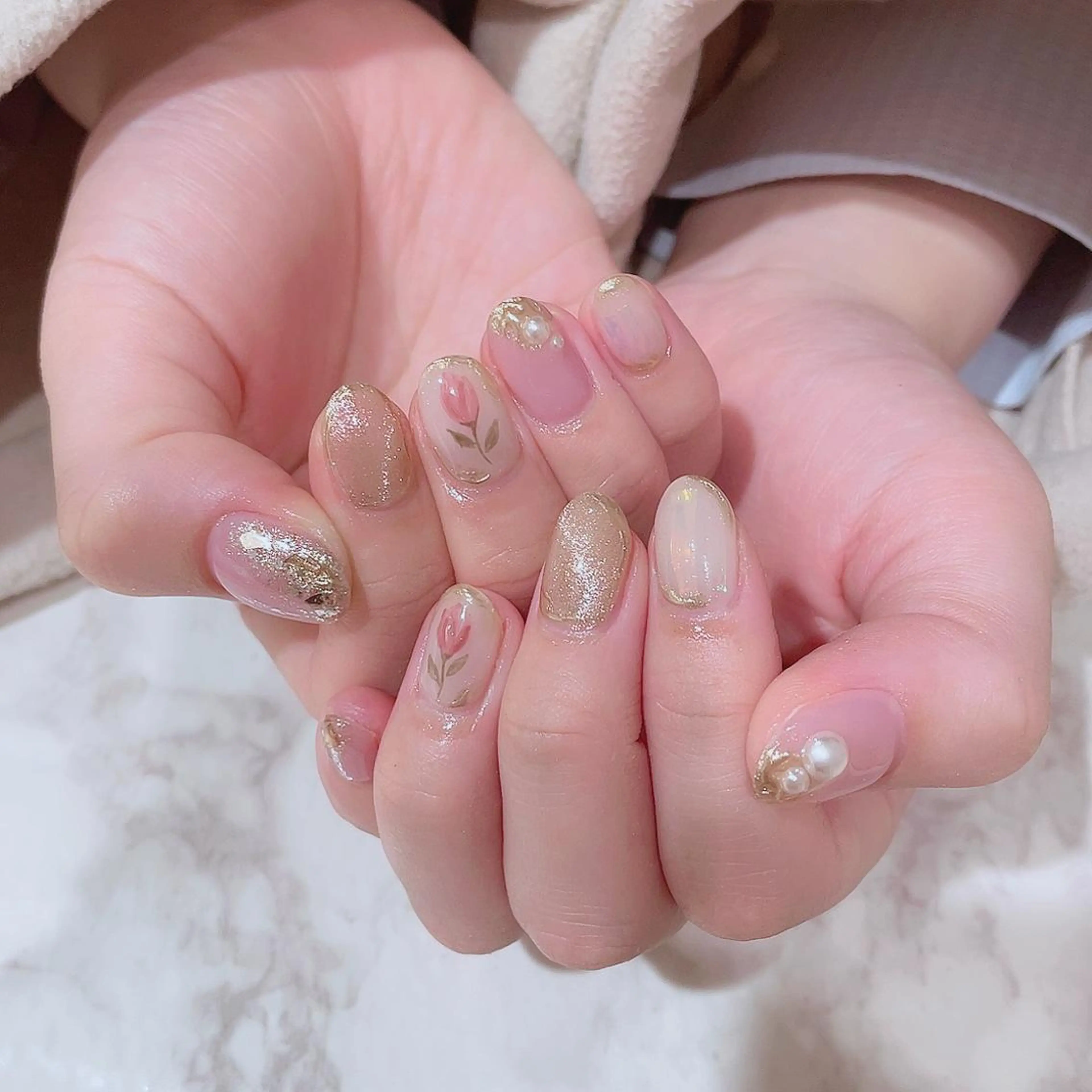 ネイル ハンドネイル ハンドケア nailsalon SuMILEのネイルデザイン