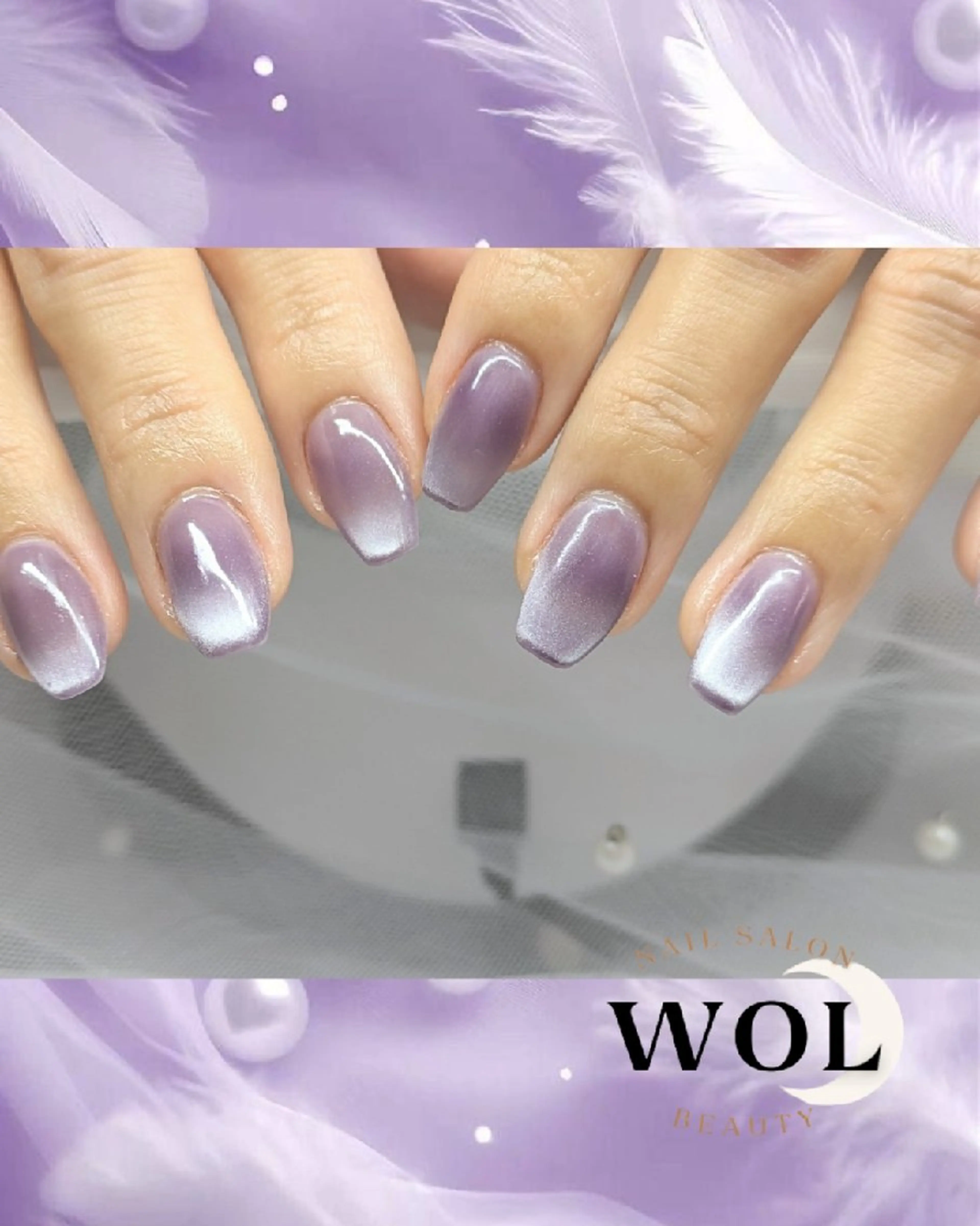 ネイル ハンドネイル nailsalon🌙WOL所属・WOL🌙 momokoのネイルデザイン