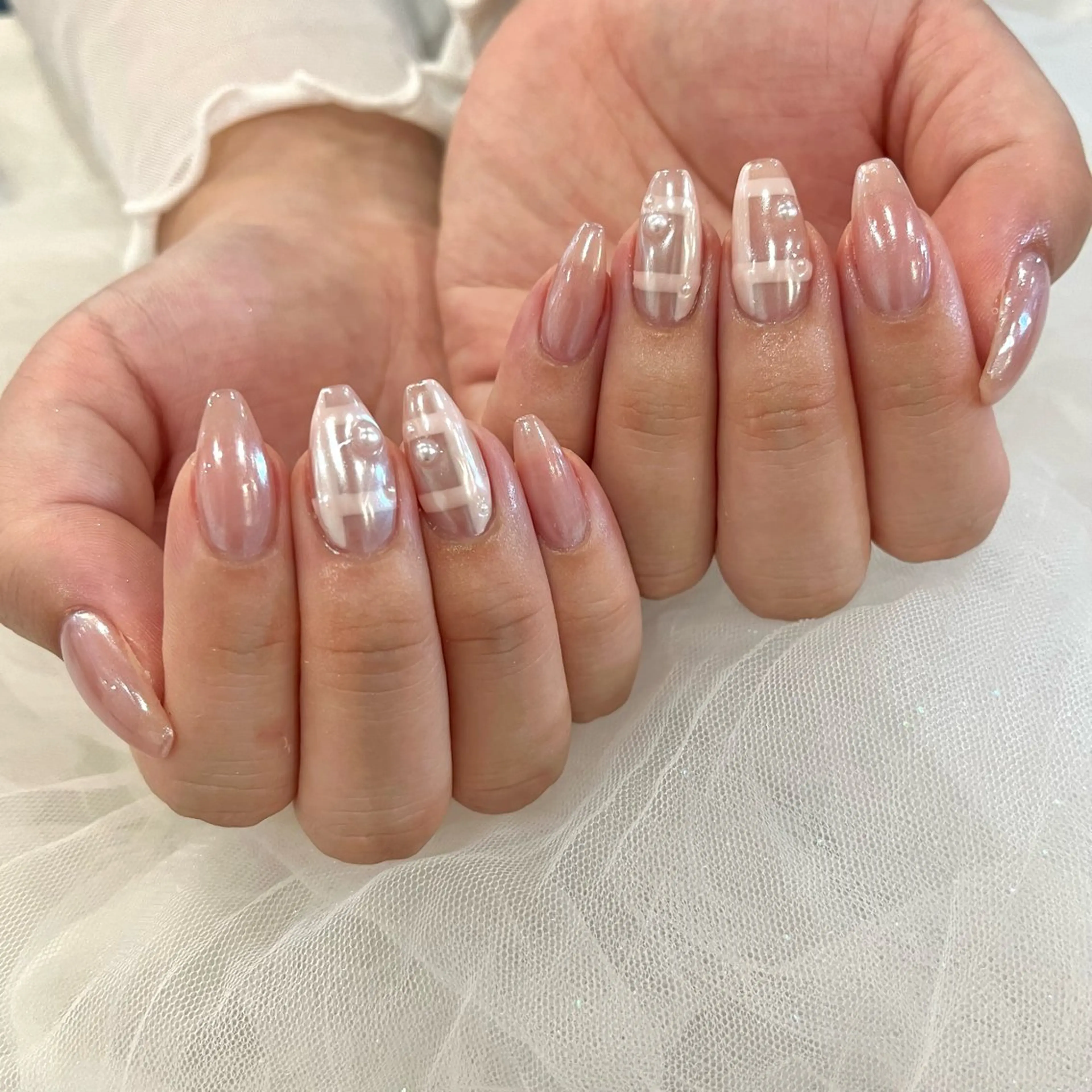 ネイル ハンドネイル Cleo伏見店🌿 Momokaのネイルデザイン
