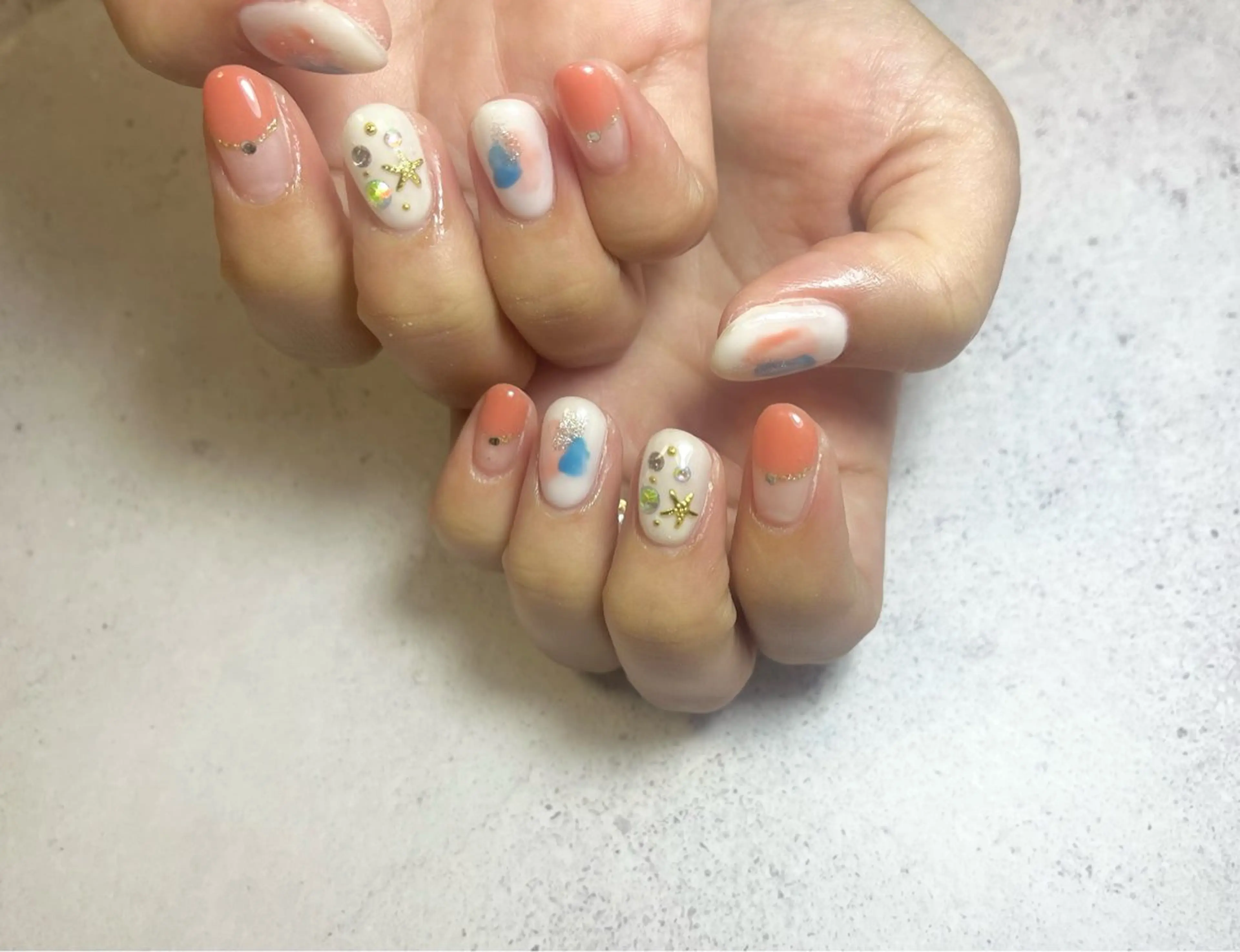 ネイル ハンドネイル more Private Nail Salon所属・K. makiのネイルデザイン