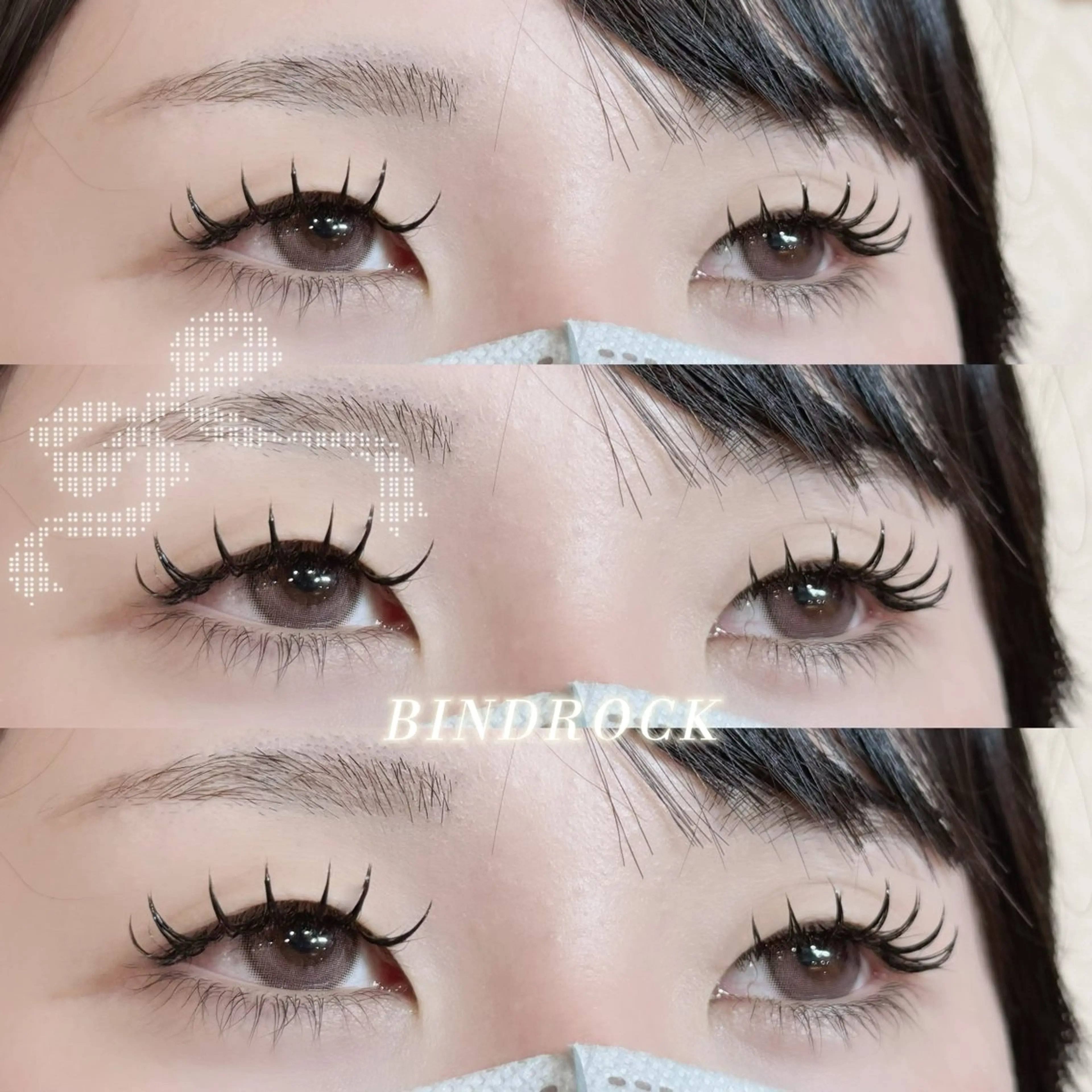 マツエク・マツパ 束感まつ毛 マツエク ♡ yuri ♡のマツエク・マツパデザイン