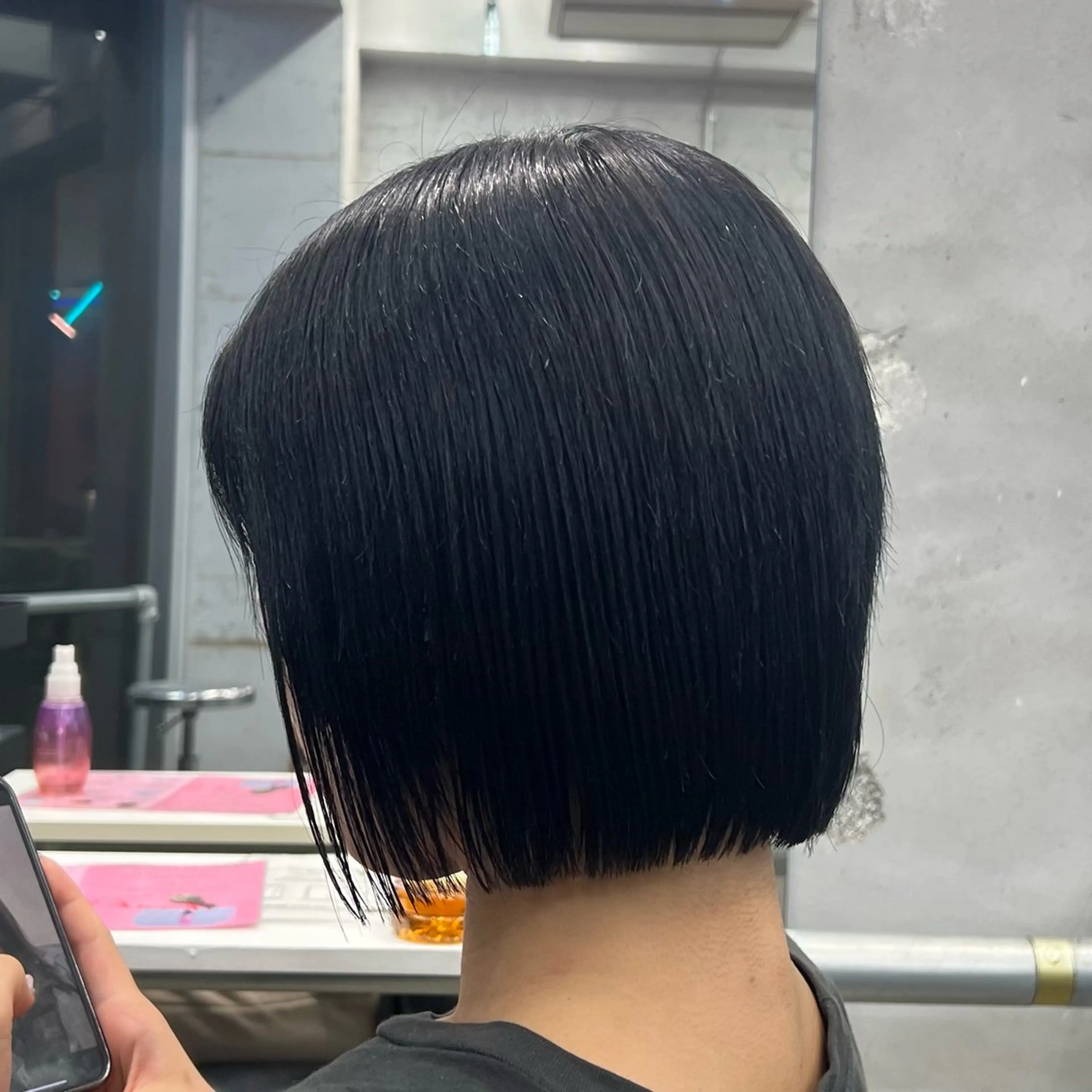 ショート カラー 似合わせパーマ/ 艶髪矯正/文哉のヘアスタイル
