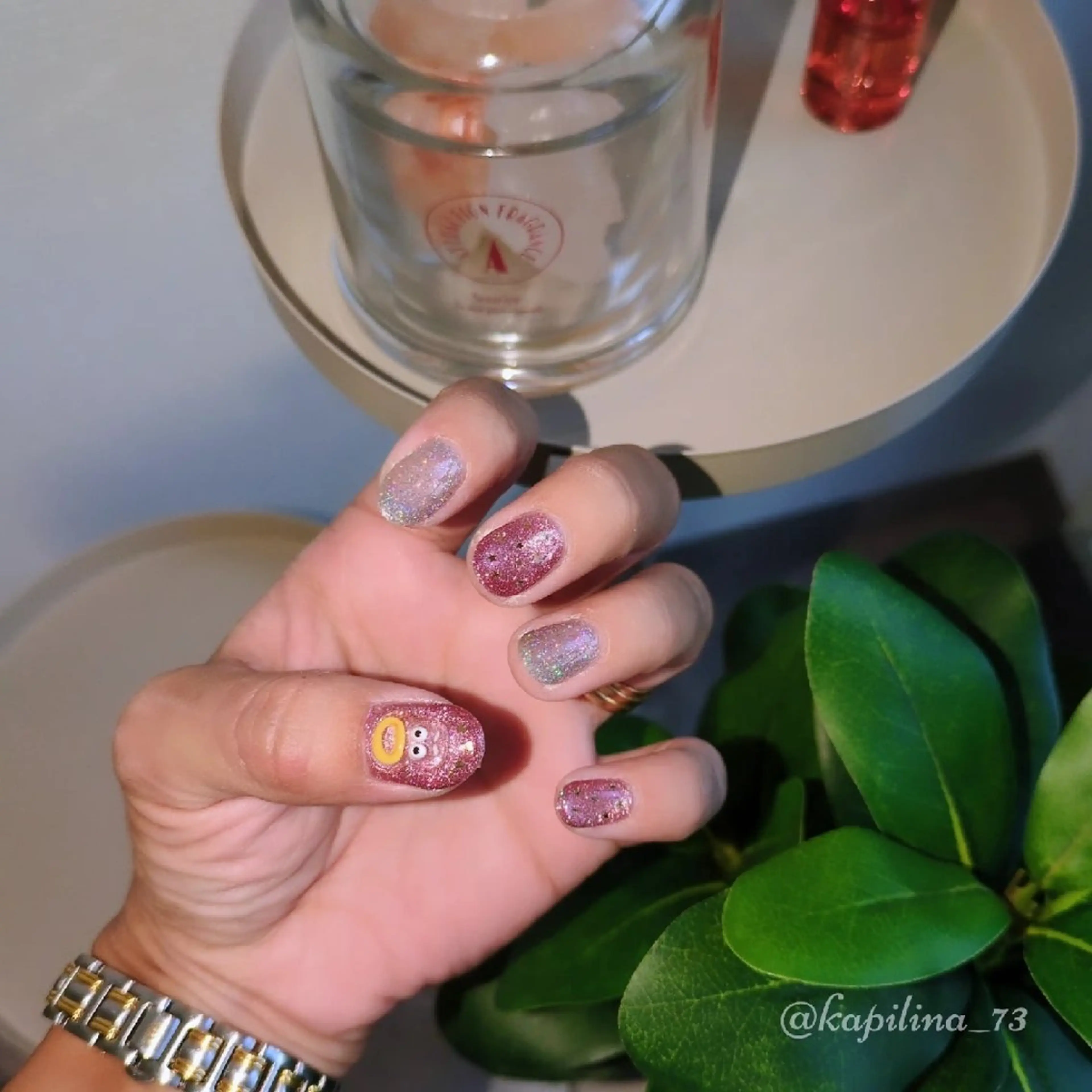 ネイル フラッシュネイル フラッシュマグ Nailsalon Ka pilinaのネイルデザイン