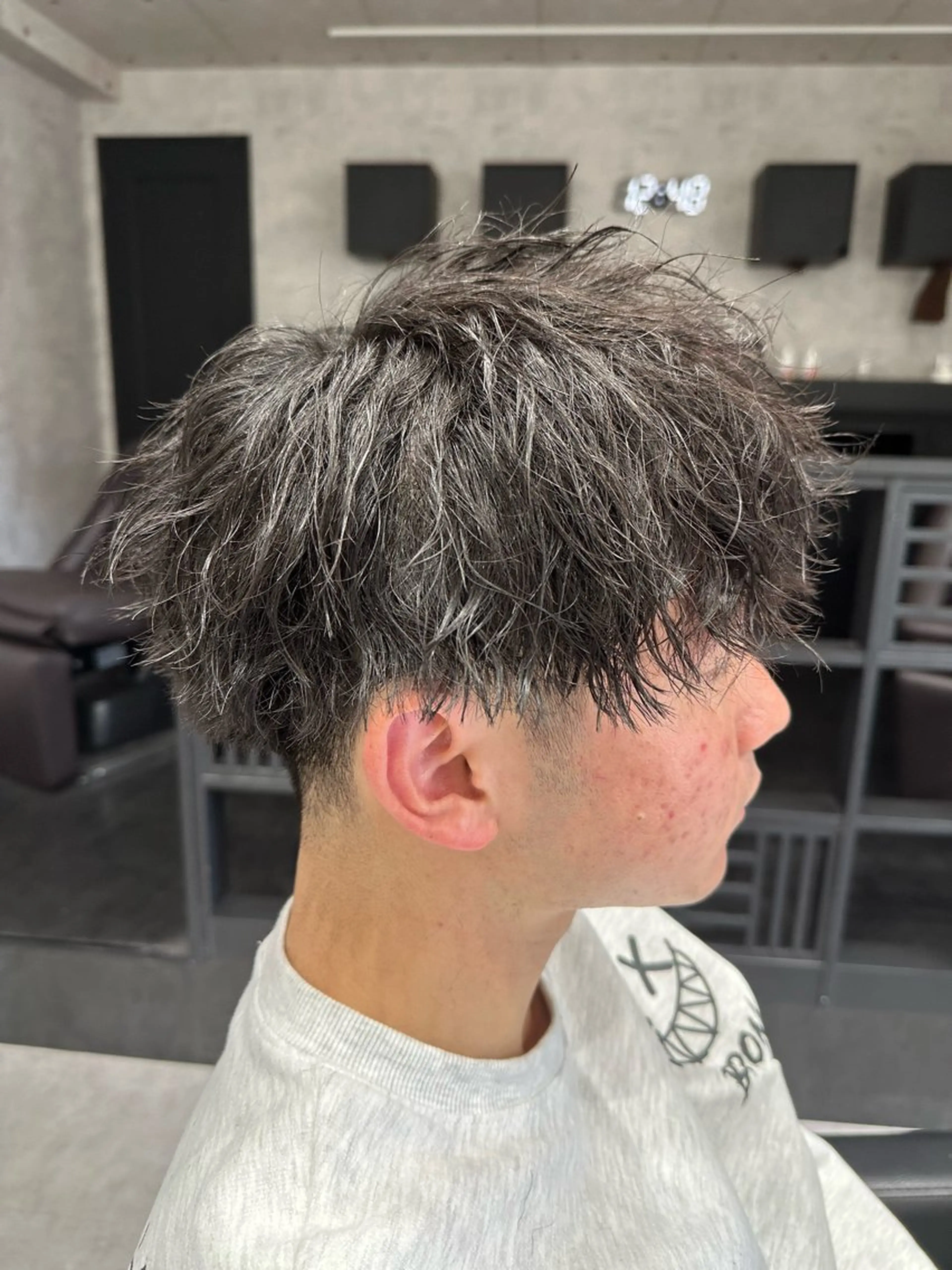 パーマ メンズ メンズパーマ ツイストスパイラルパーマ スパイラルパーマ カット 「パーマ指名No1 🥇」小日向悠のヘアスタイル