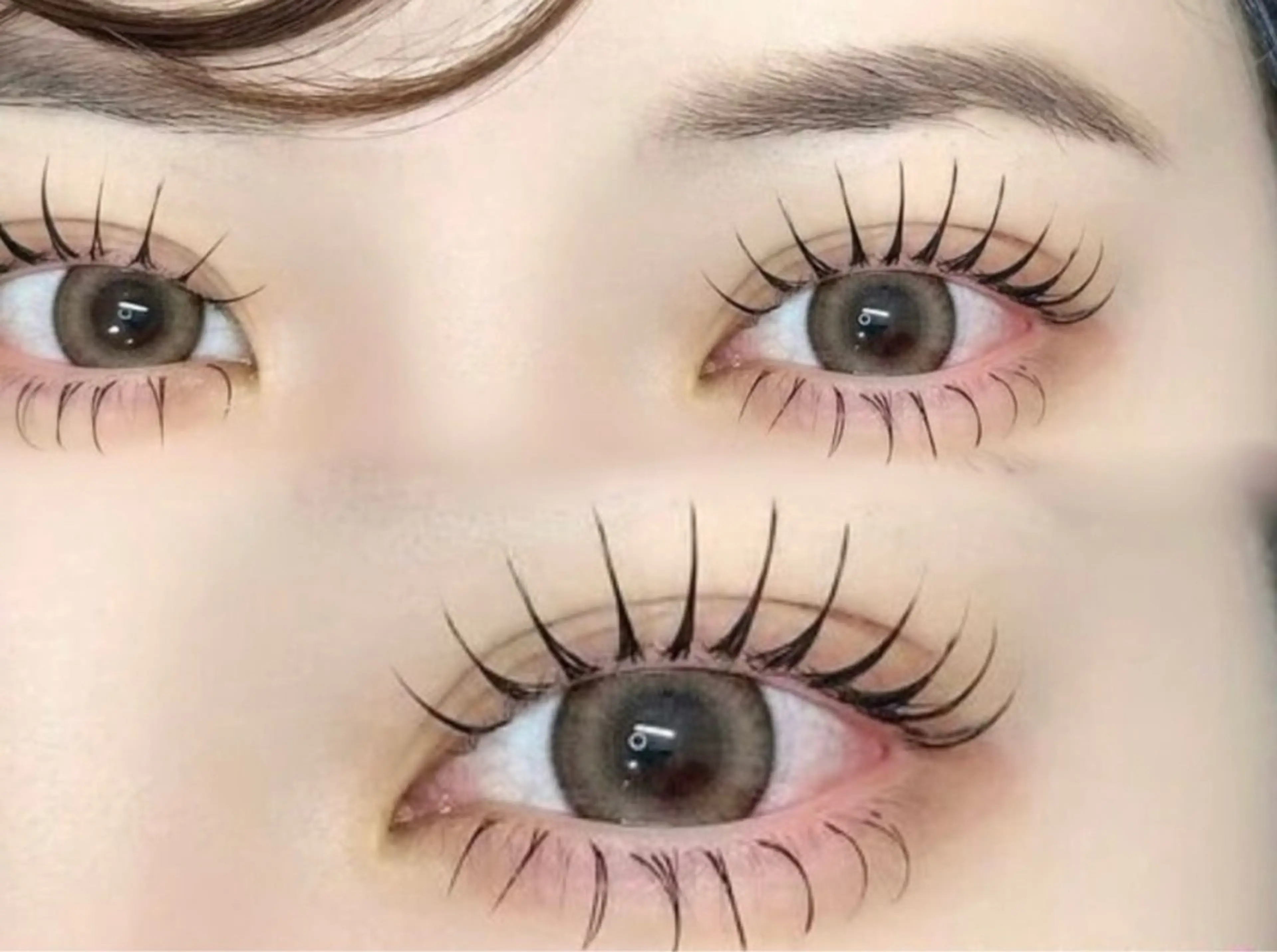 【急募】12月6日(土)18:00❣️【下まつ毛】LEDフラットラッシュ下マツエク40本の写真