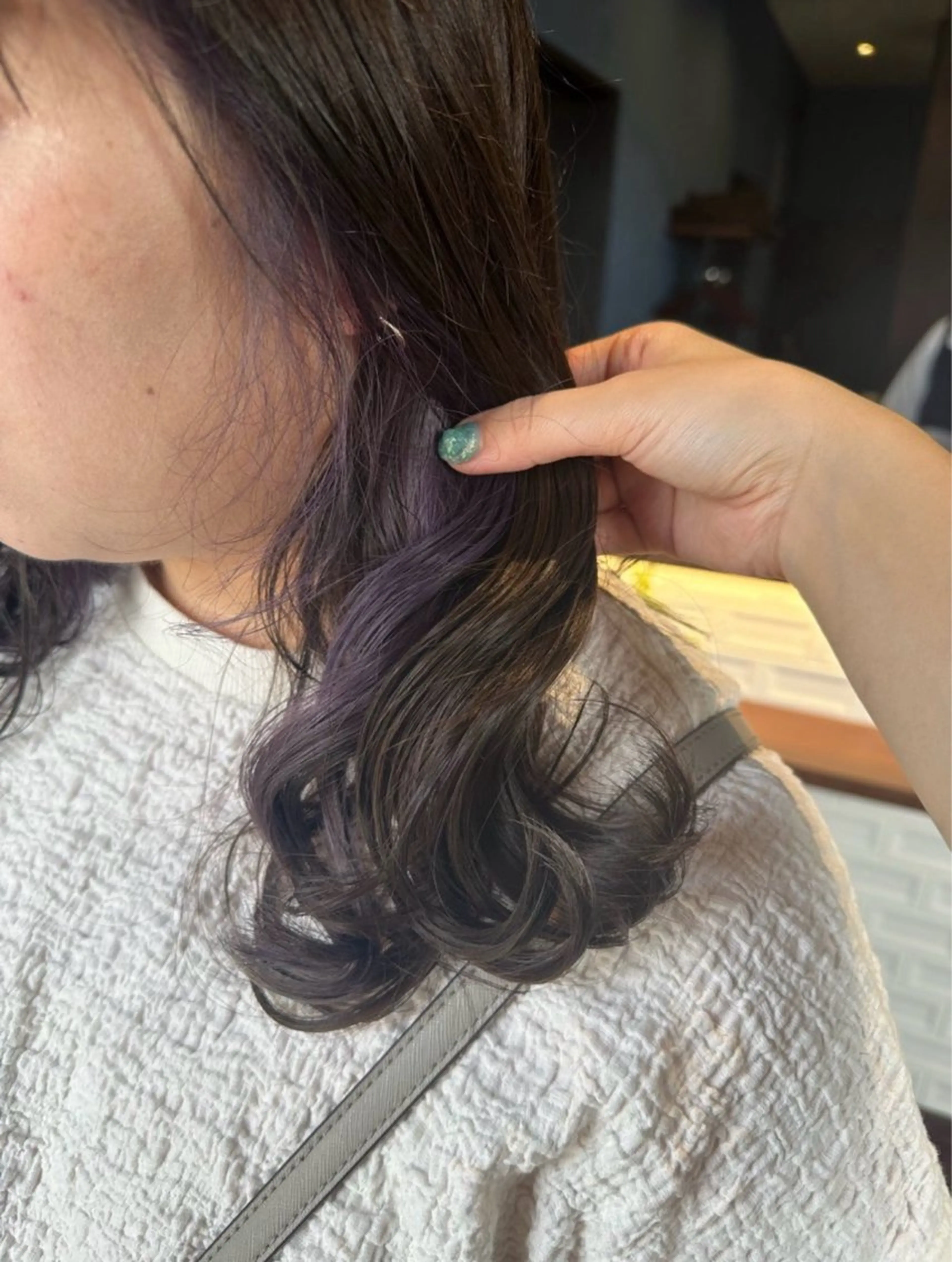 ロング カラー 透明感カラー カット ヘアカラー 🎀Kubu🍀 Natsumu🎀のヘアスタイル