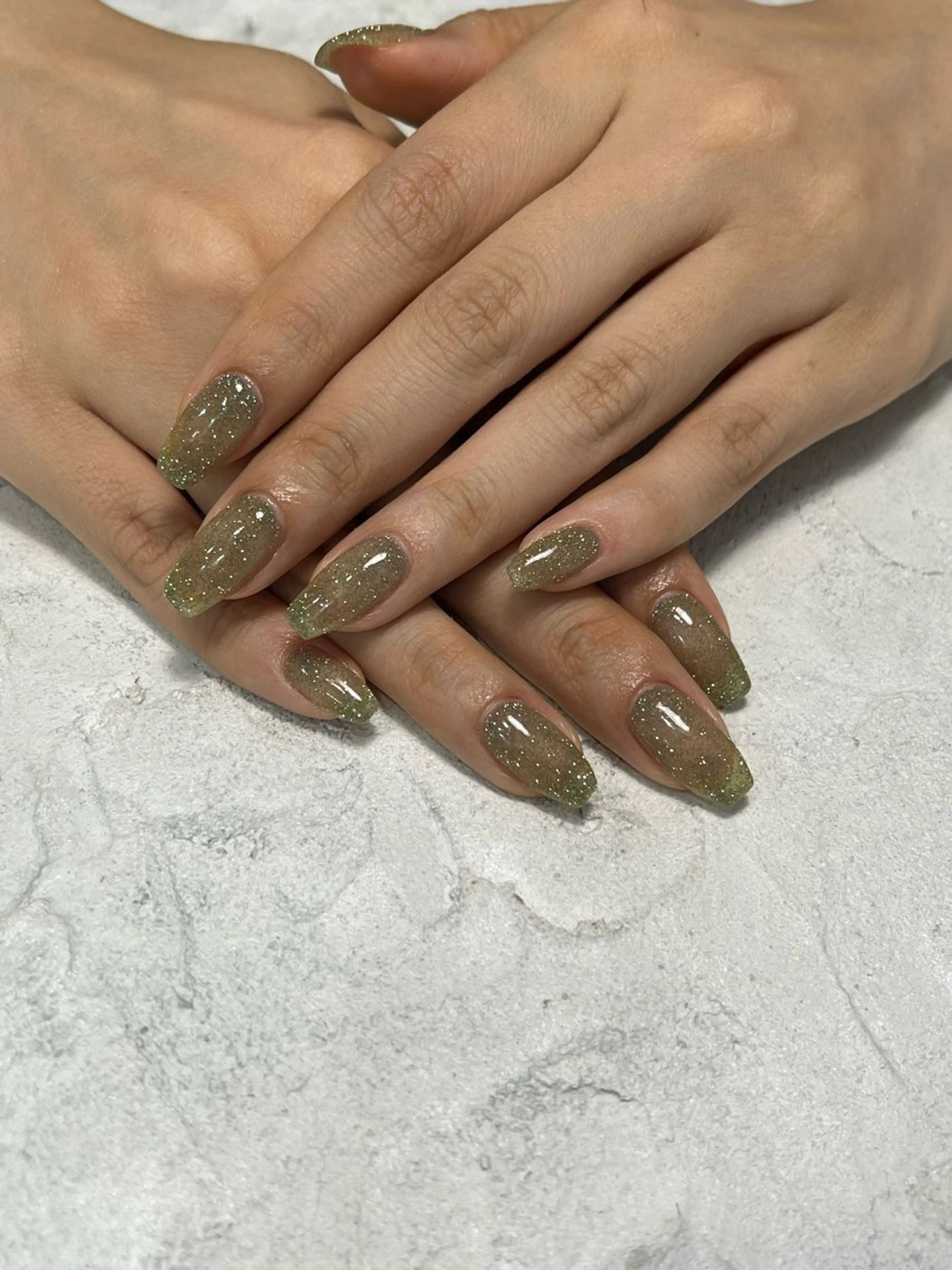 ネイル ワンカラーネイル サニーヒルズ藤沢 水口のネイルデザイン