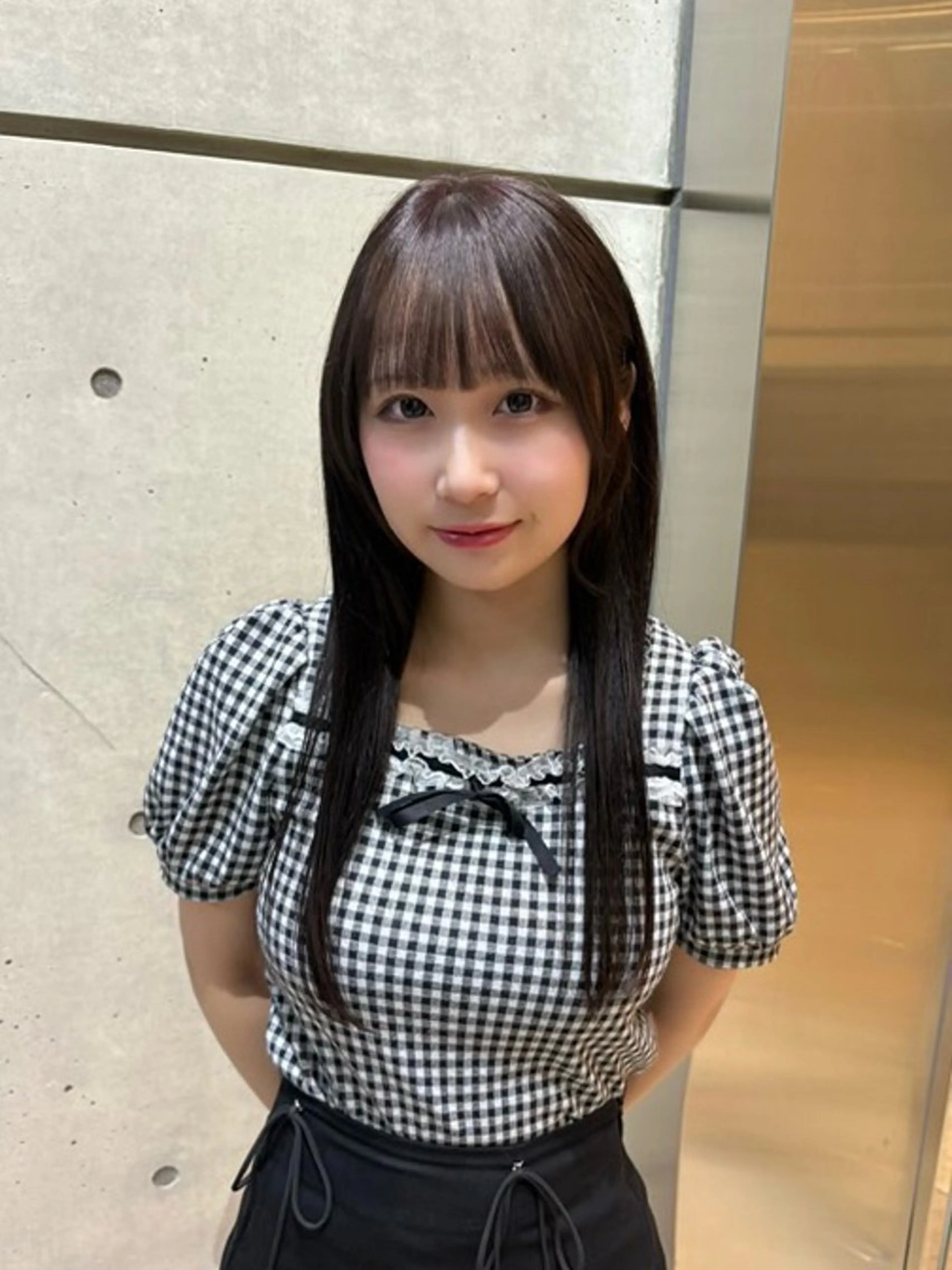 ロング カラー ブリーチカラーモデル ダブルカラー✨ななほのヘアスタイル