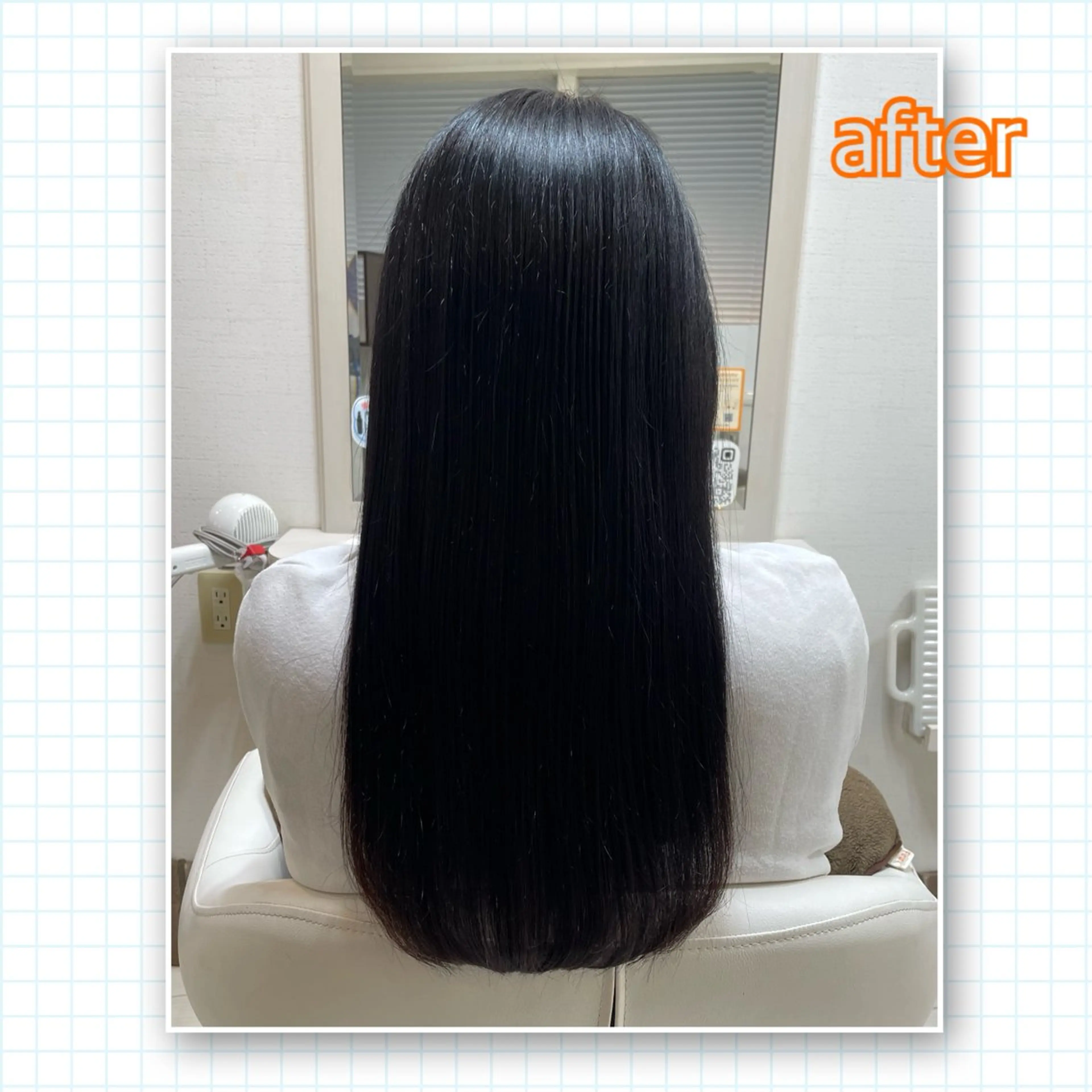 ロング アミーベル🧸🧡 本店✂️しおりのヘアスタイル