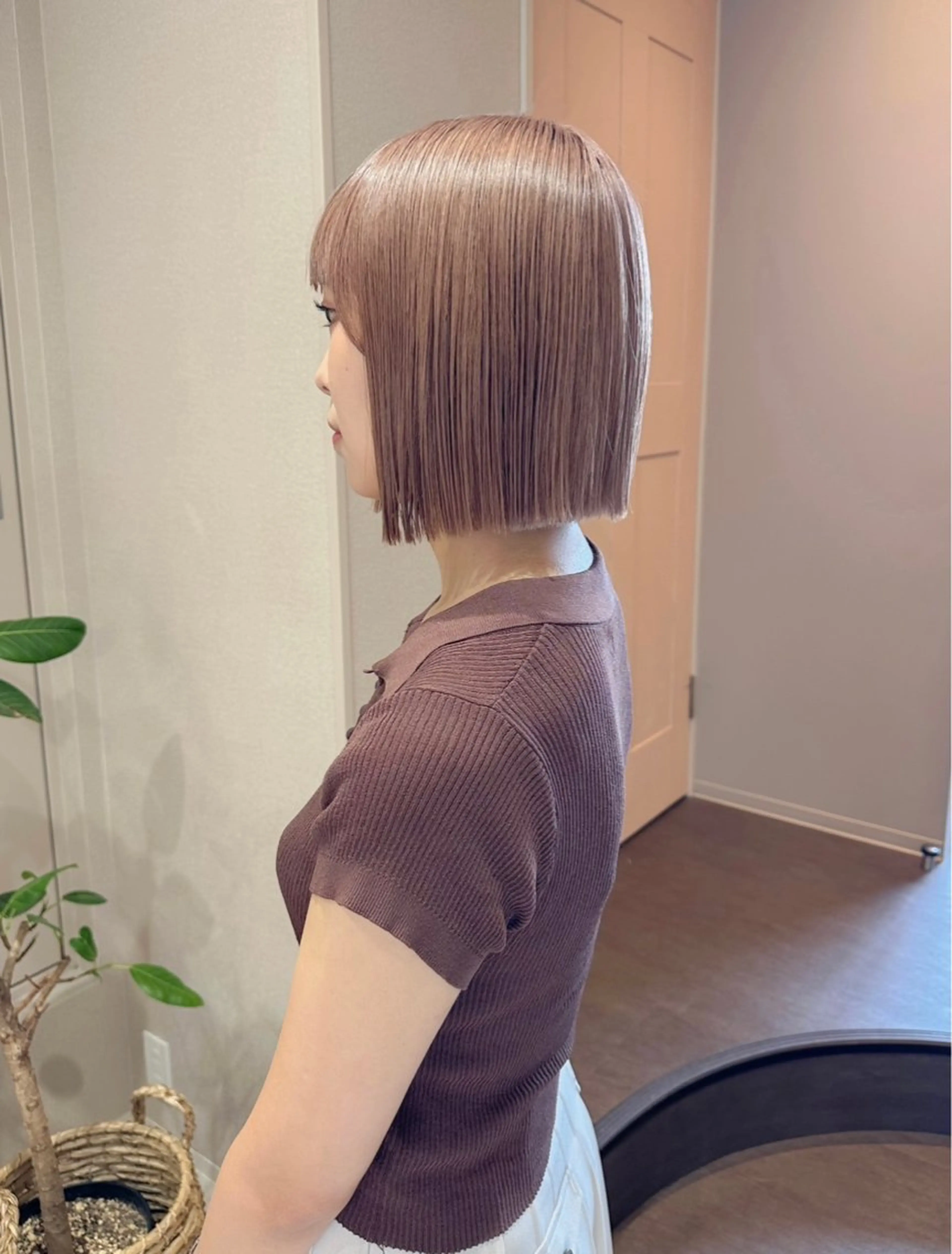 カラー ベージュカラー 原宿・表参道 senriのヘアスタイル