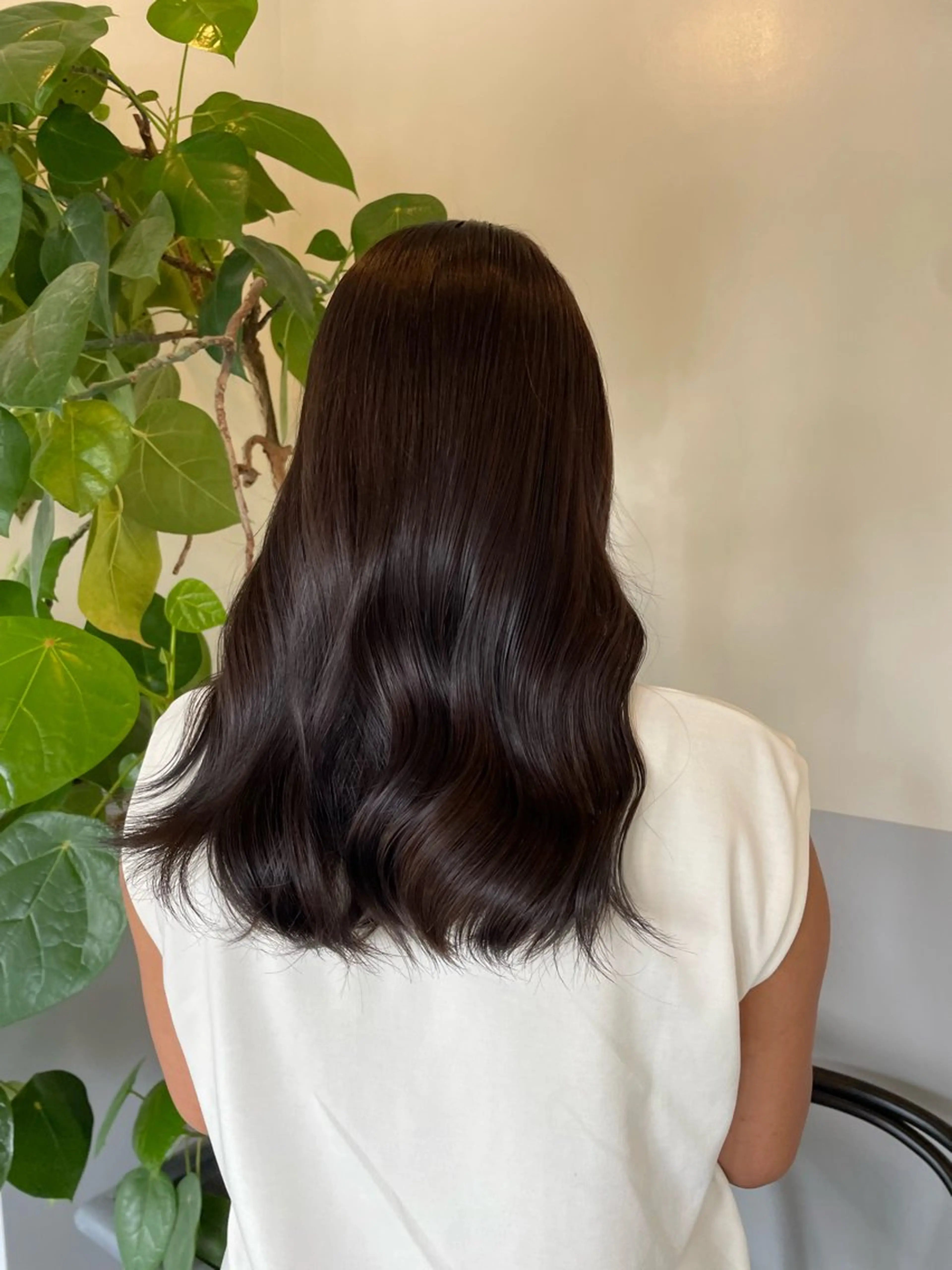 カラー basho ノエ.／カットモデルのヘアスタイル