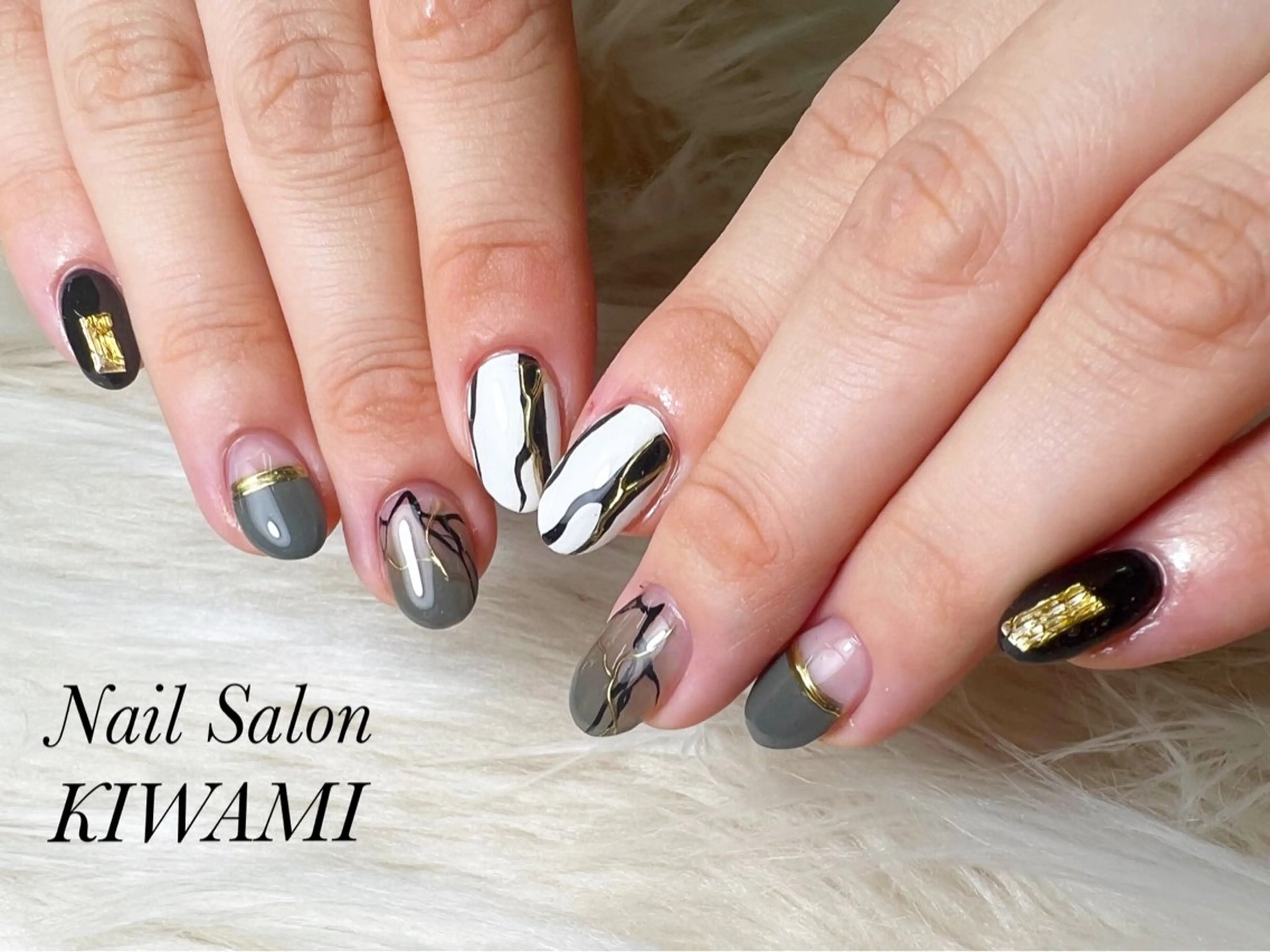 ネイル アートネイル ハンドネイル NaiI Salon KIWAMIのネイルデザイン