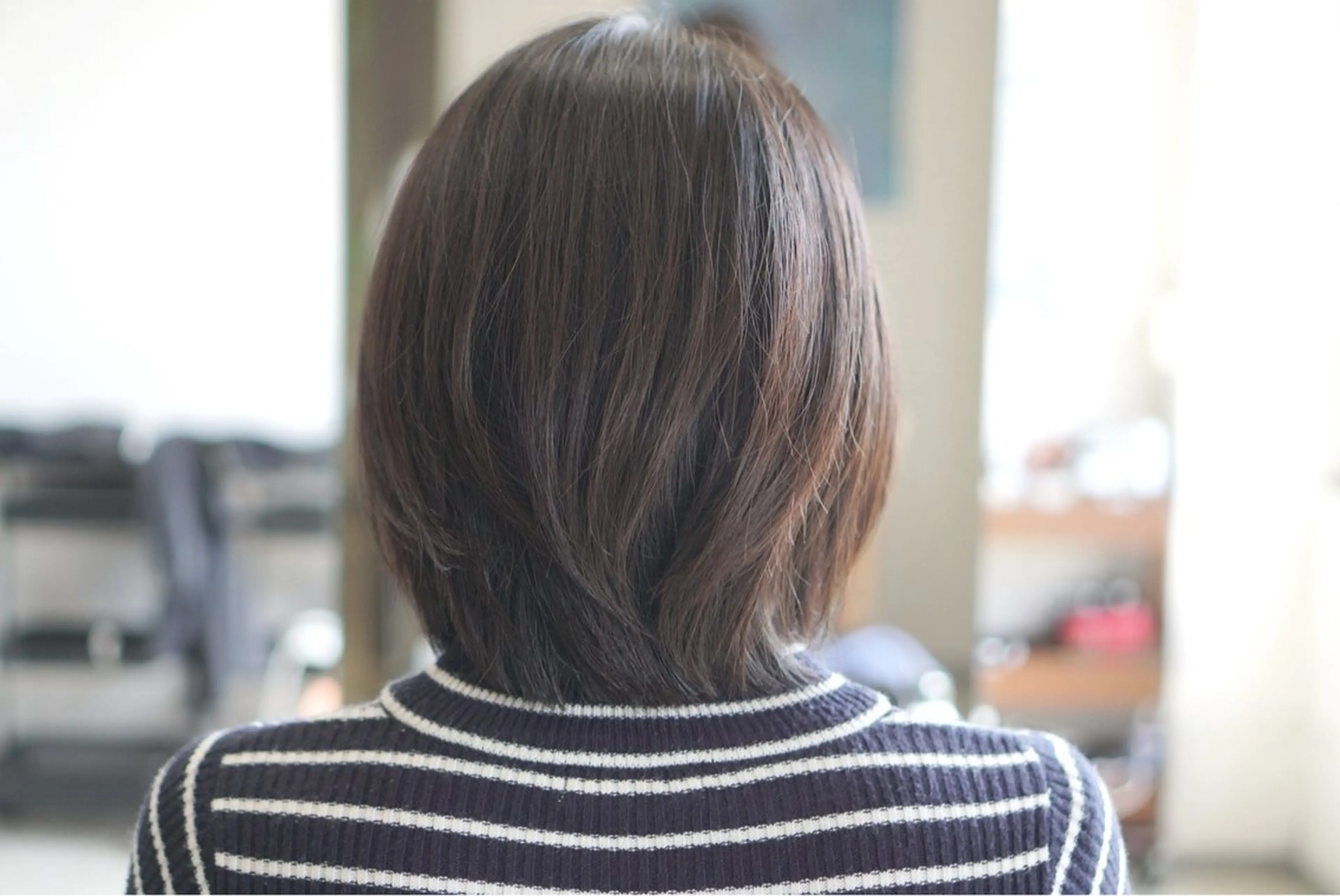 ミディアム カット トリートメント 中島 剛のヘアスタイル