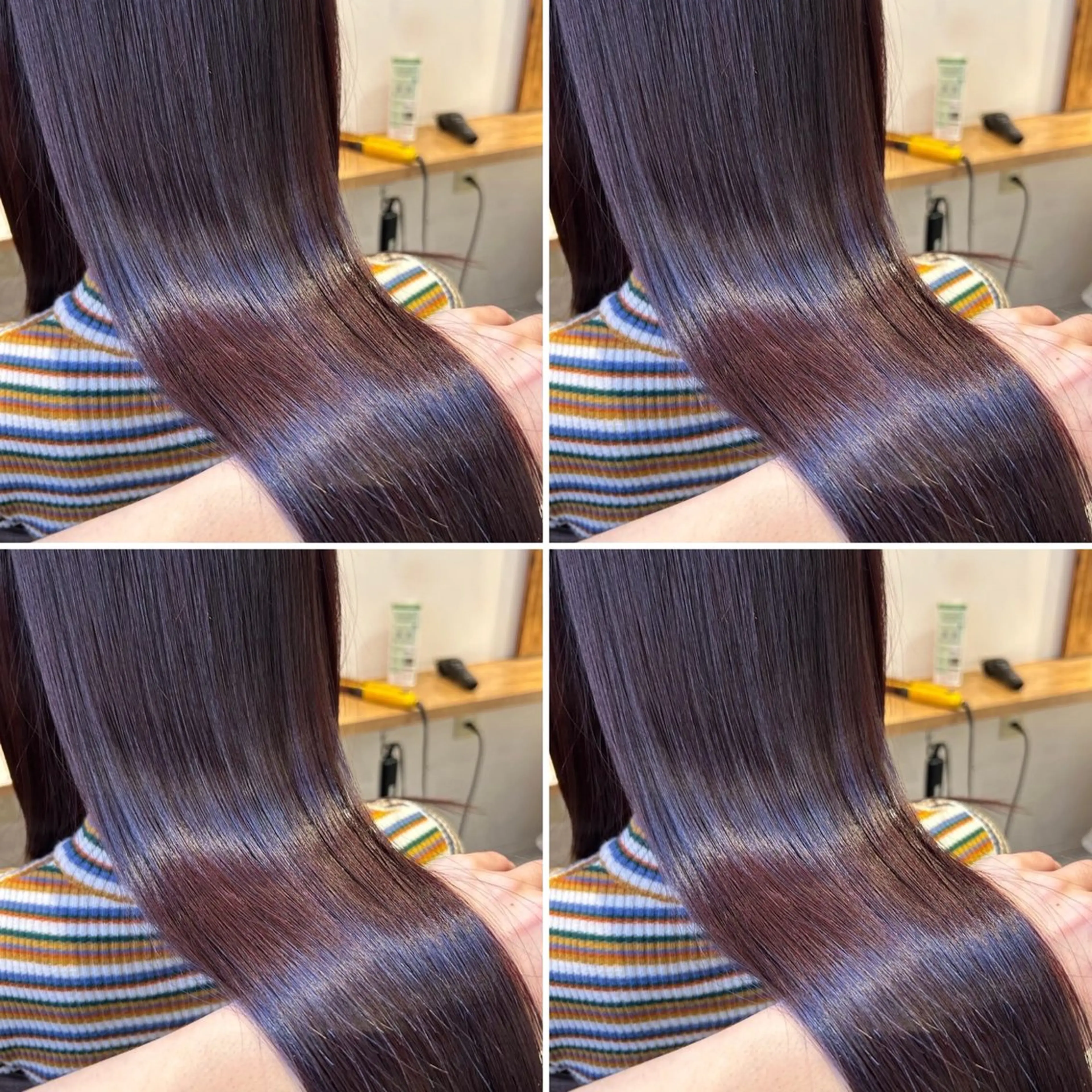 ロング カラー カット ヘアカラー トリートメント ヘアセット 艶髪・韓国ヘア特化 💎店長望月のヘアスタイル