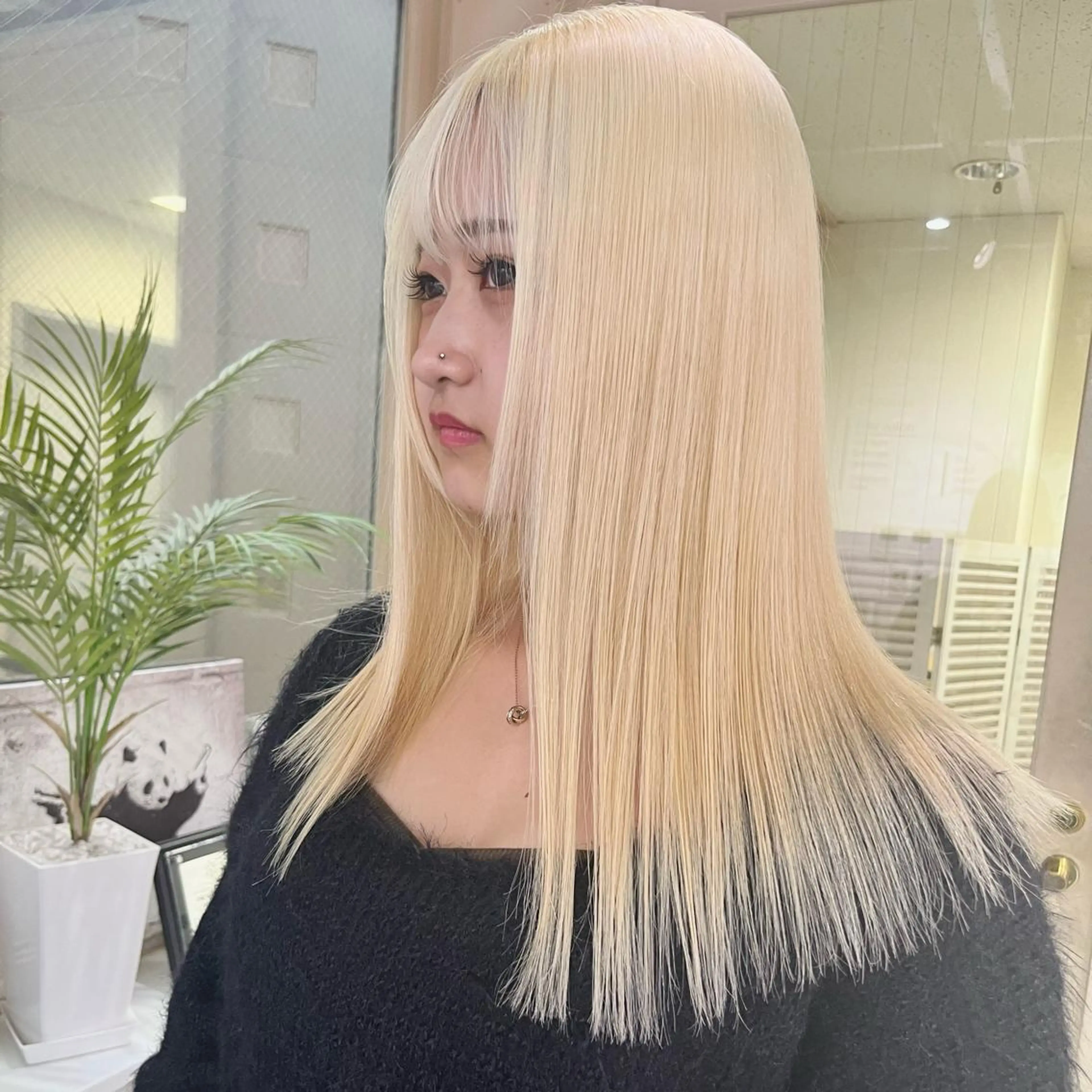 カラー ヘアカラー トリートメント ヘアセット 渋谷🎨エクステ× ブリーチ特化🎨レンのヘアスタイル