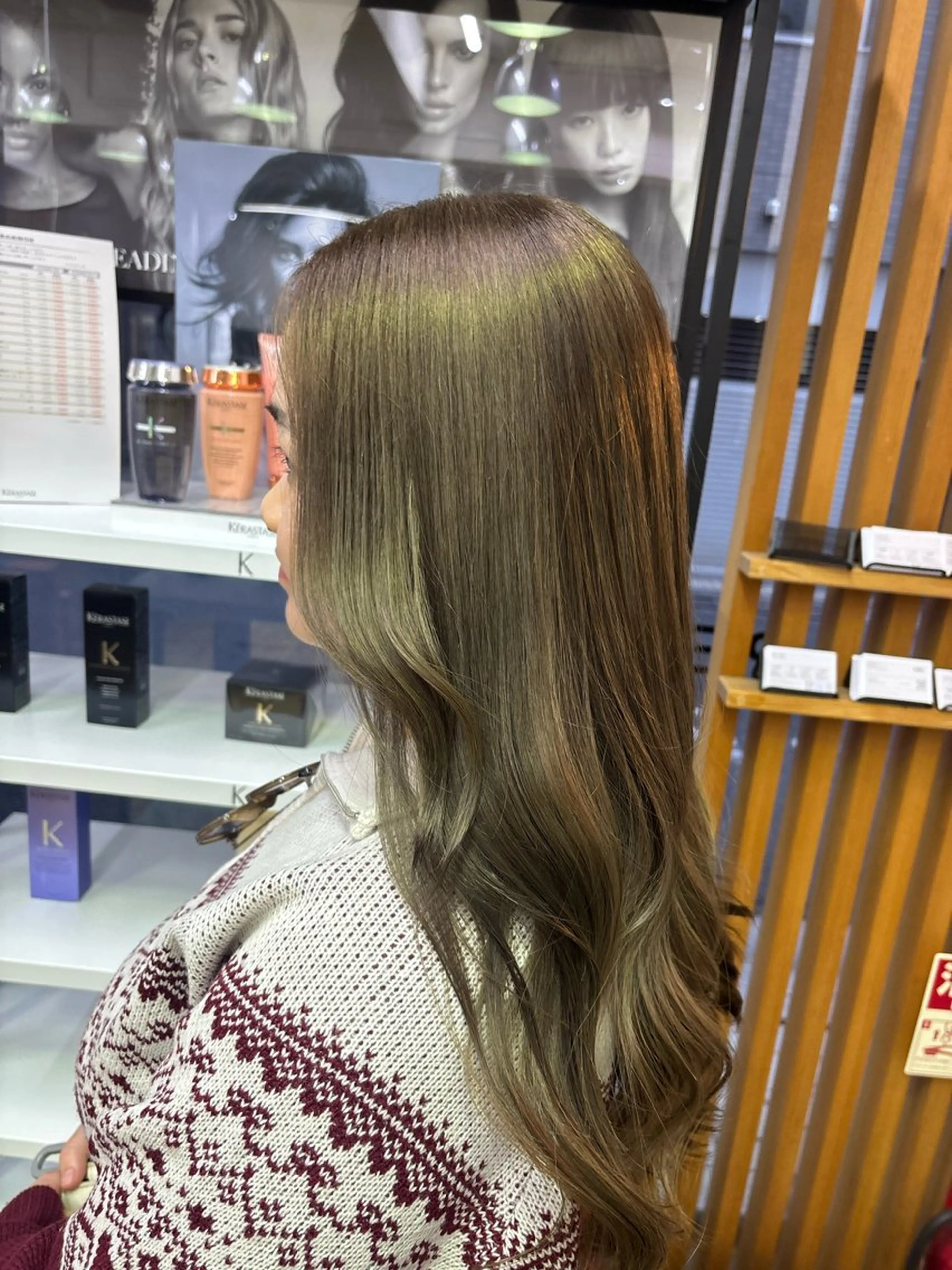 ロング トリートメント rise/艶カラー/ レイヤーのヘアスタイル