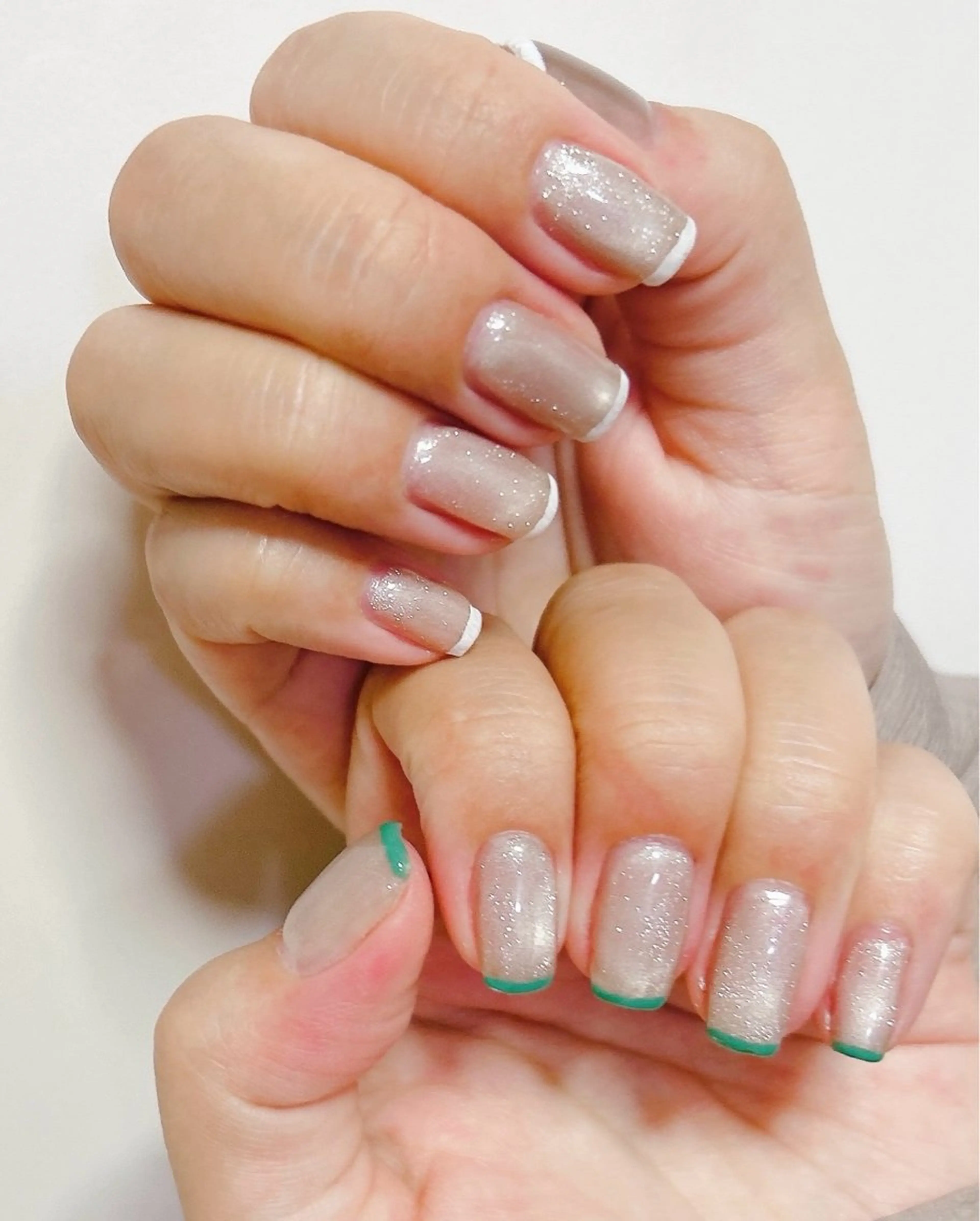 ネイル フレンチネイル MYu Beauty Salon YURIのネイルデザイン