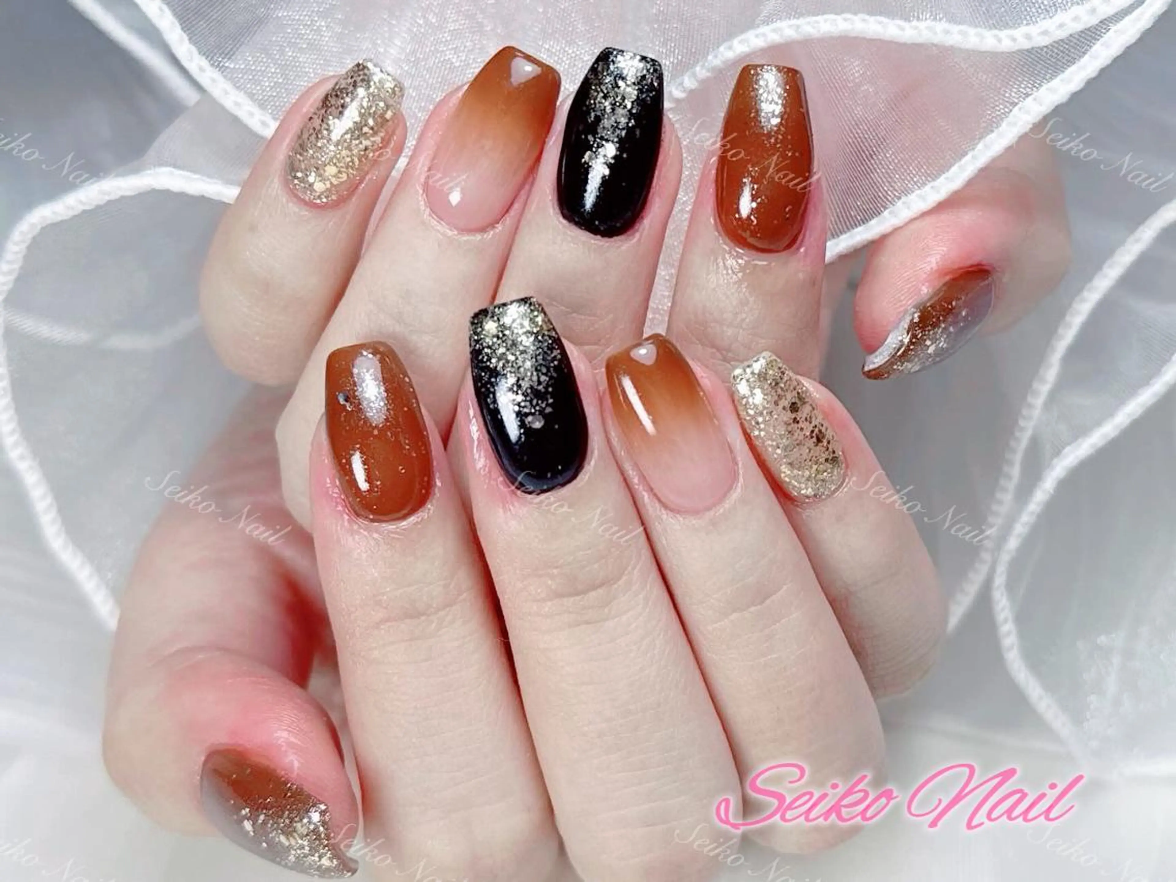 ネイル 持ち込み ハンドネイル SK 奈々子のネイルデザイン