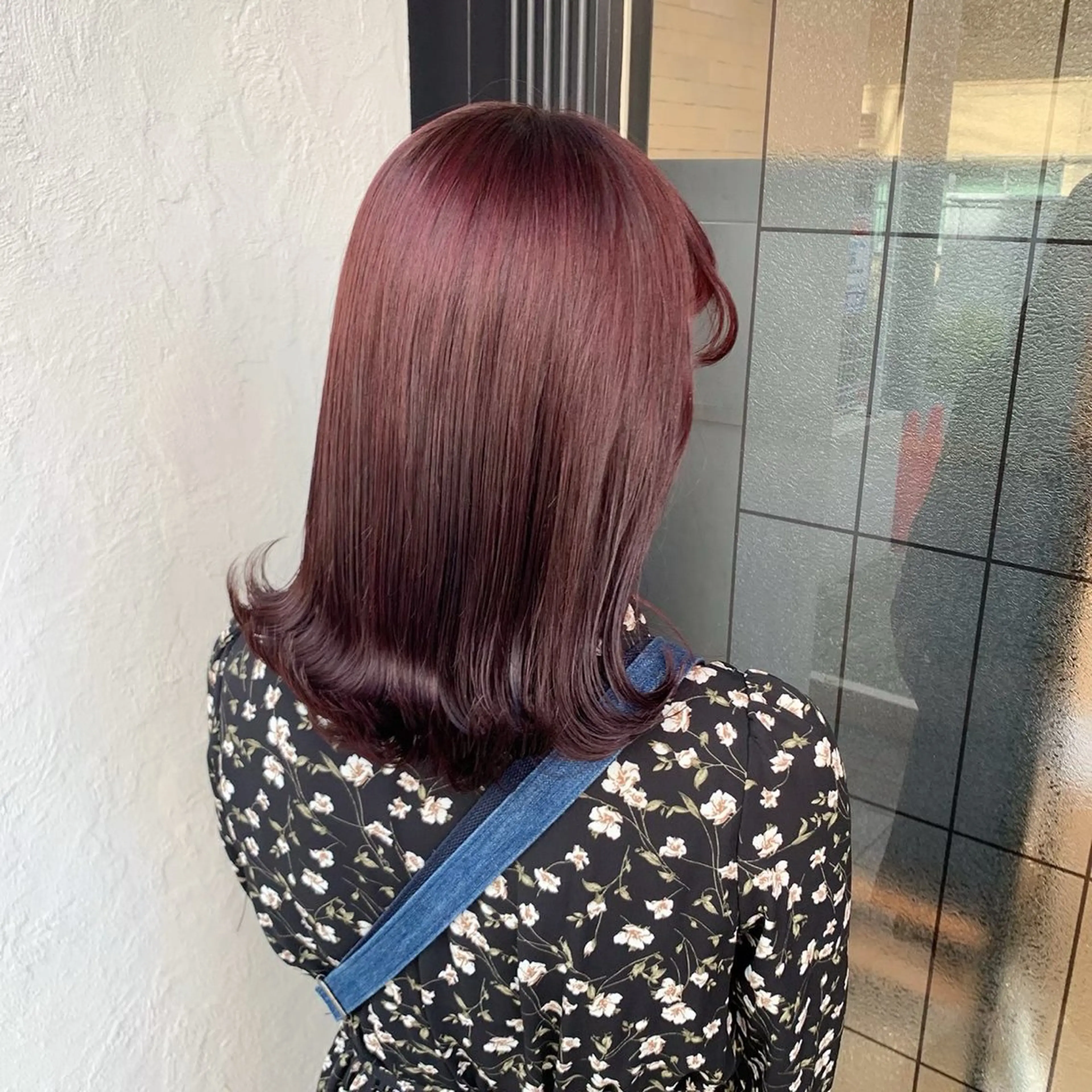 ミディアム ピンクラベンダー ヘアカラー みゆ/カラー モデル募集中🎀🤍のヘアスタイル