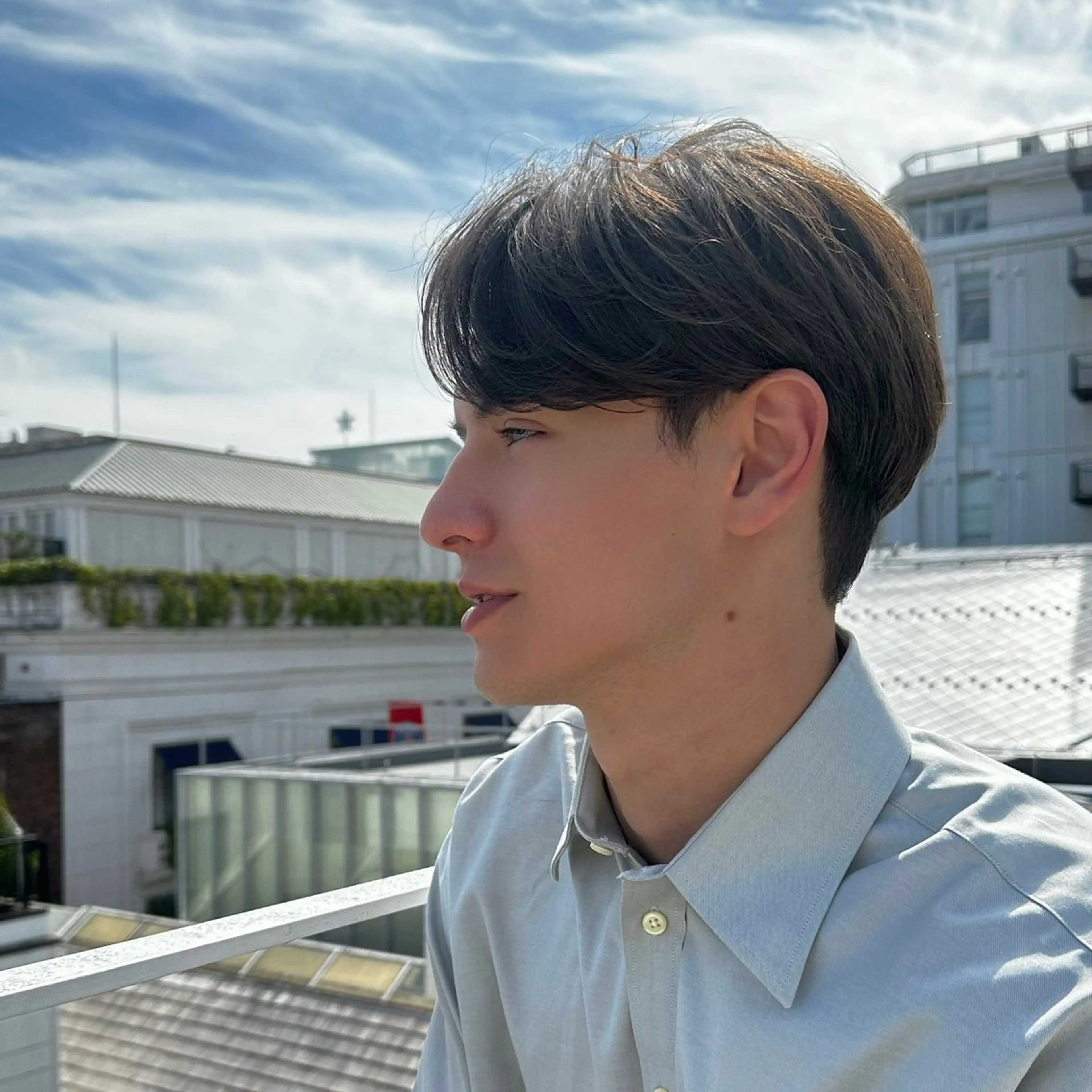 ショート カラー パーマ メンズ カルマパーマ メンズパーマ スペインカール ツイストスパイラルパーマ 刈り上げ 大人男子ヘア 💈メンズ特化吉田のヘアスタイル