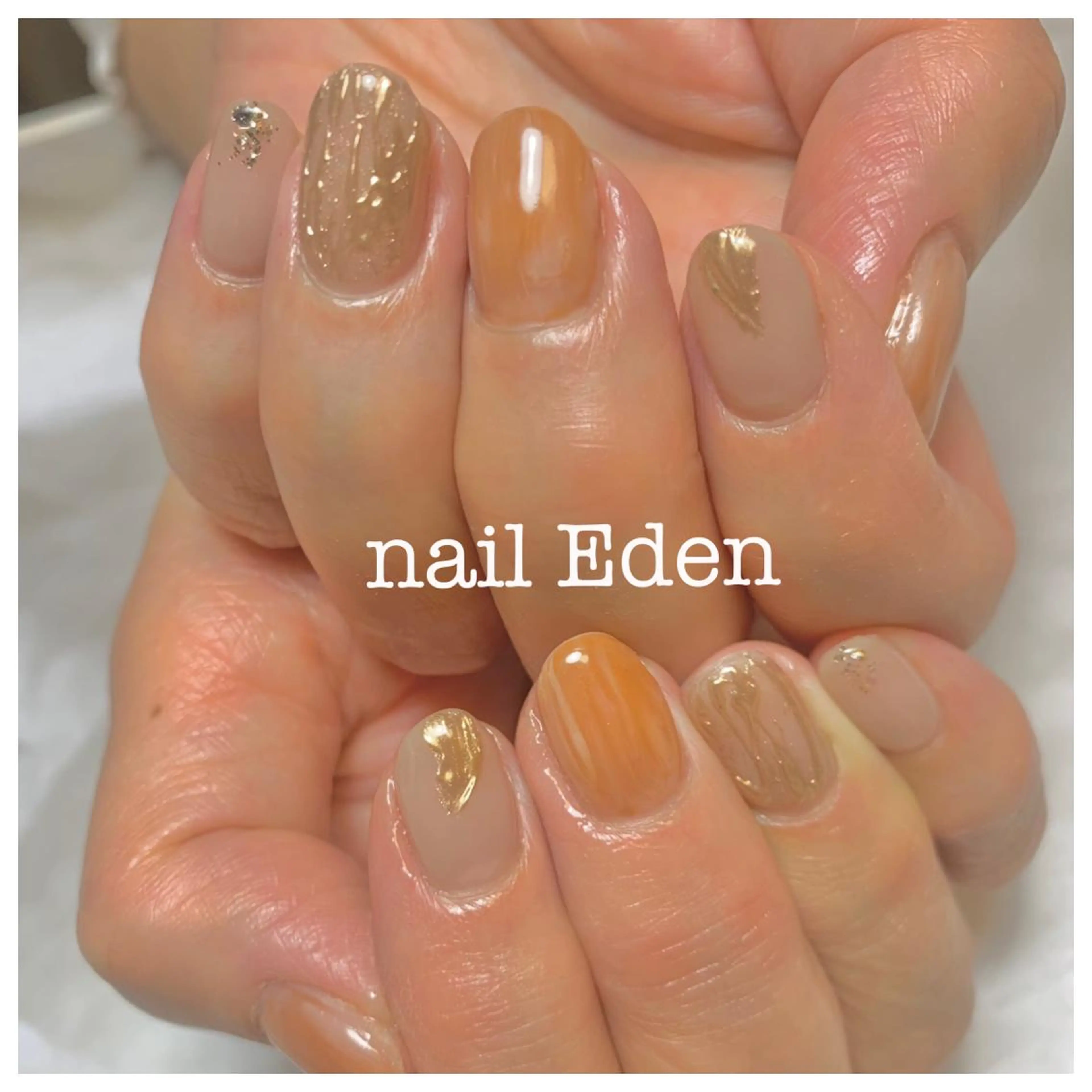 ネイル 持ち込み ハンドネイル ハンドケア Eden　private nail saron所属・Eden ♾️のネイルデザイン