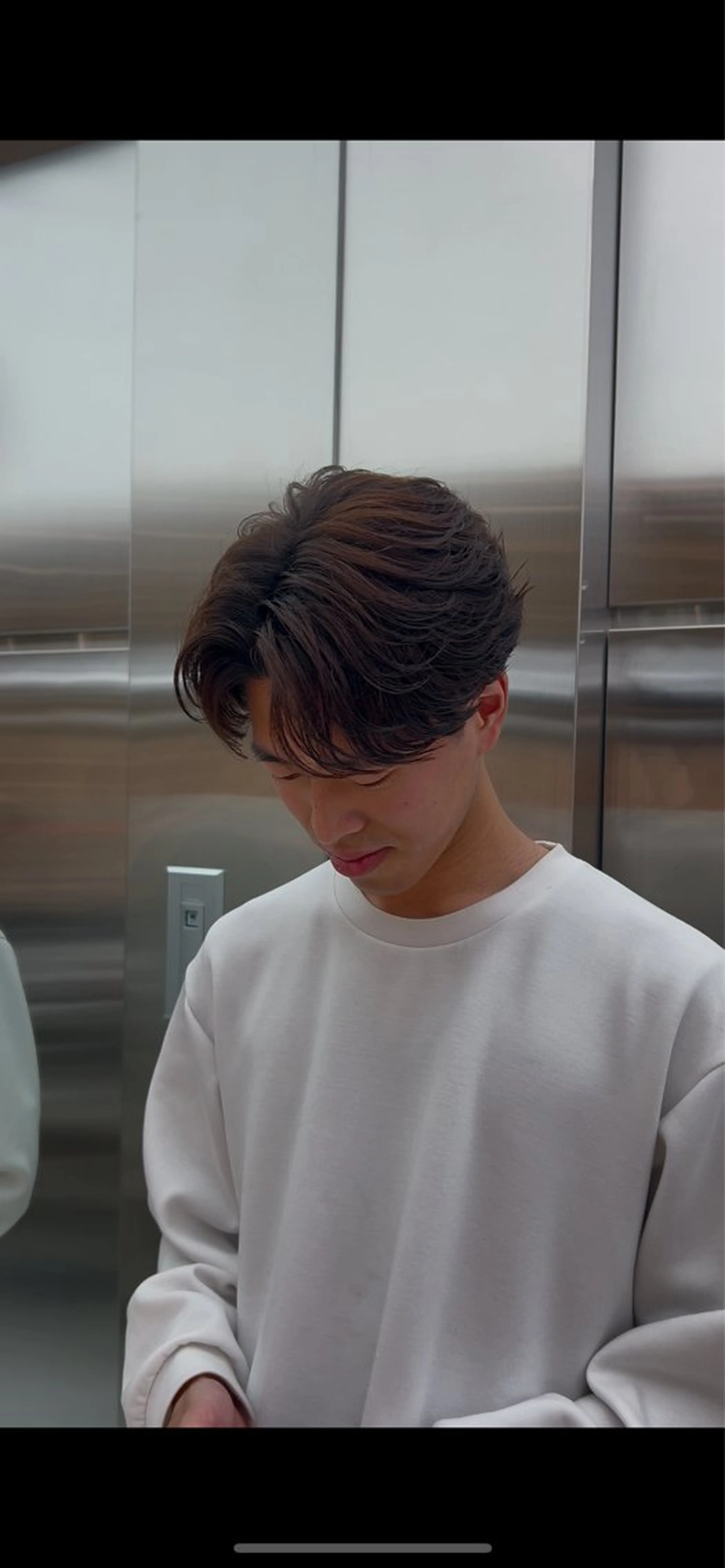 パーマ メンズ 藤平海音/fifth PARKのヘアスタイル