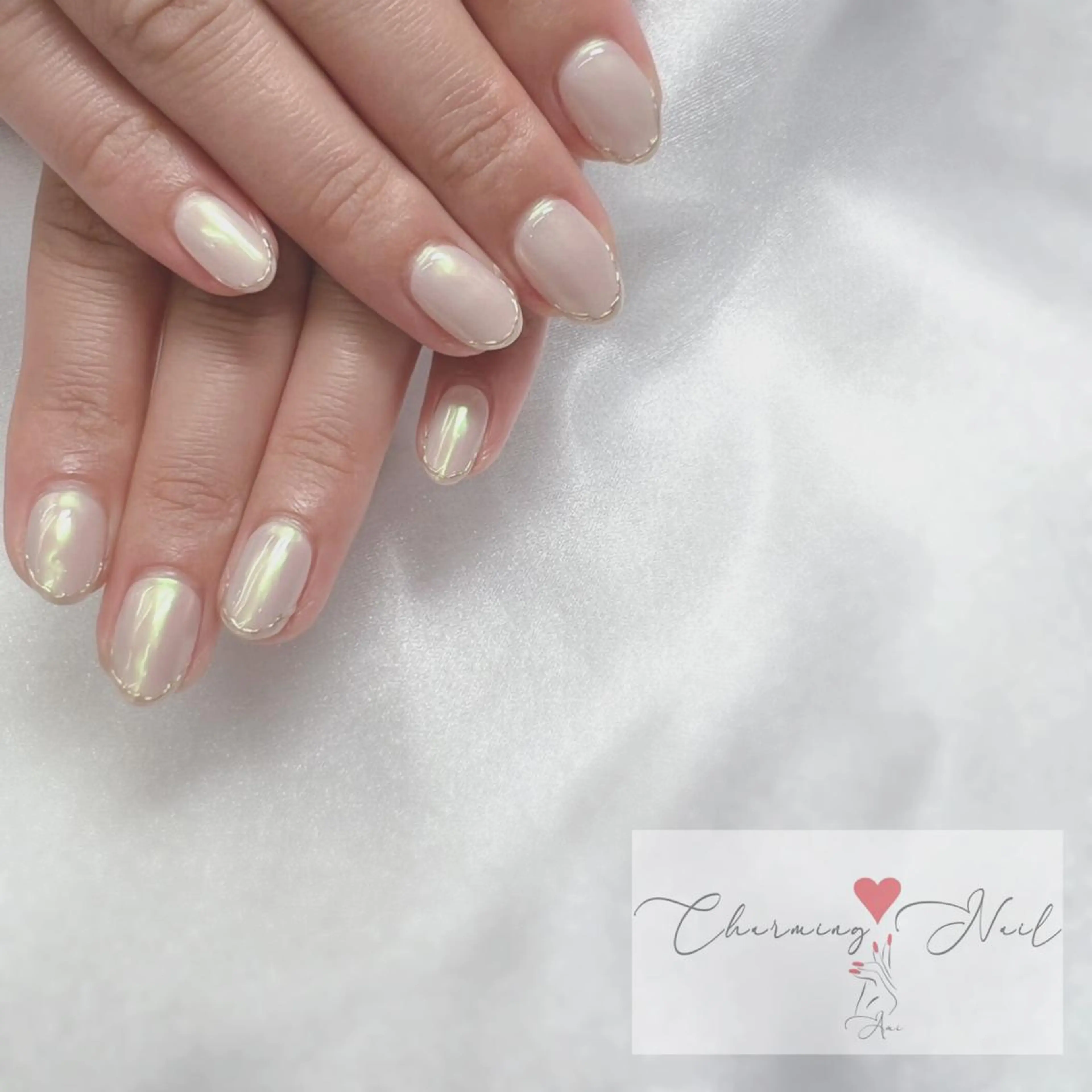 ネイル オーロラネイル ミラーネイル 持ち込み ニュアンスネイル オフィスネイル Charming❤️Nail所属・Nailist Amiのその他イメージ