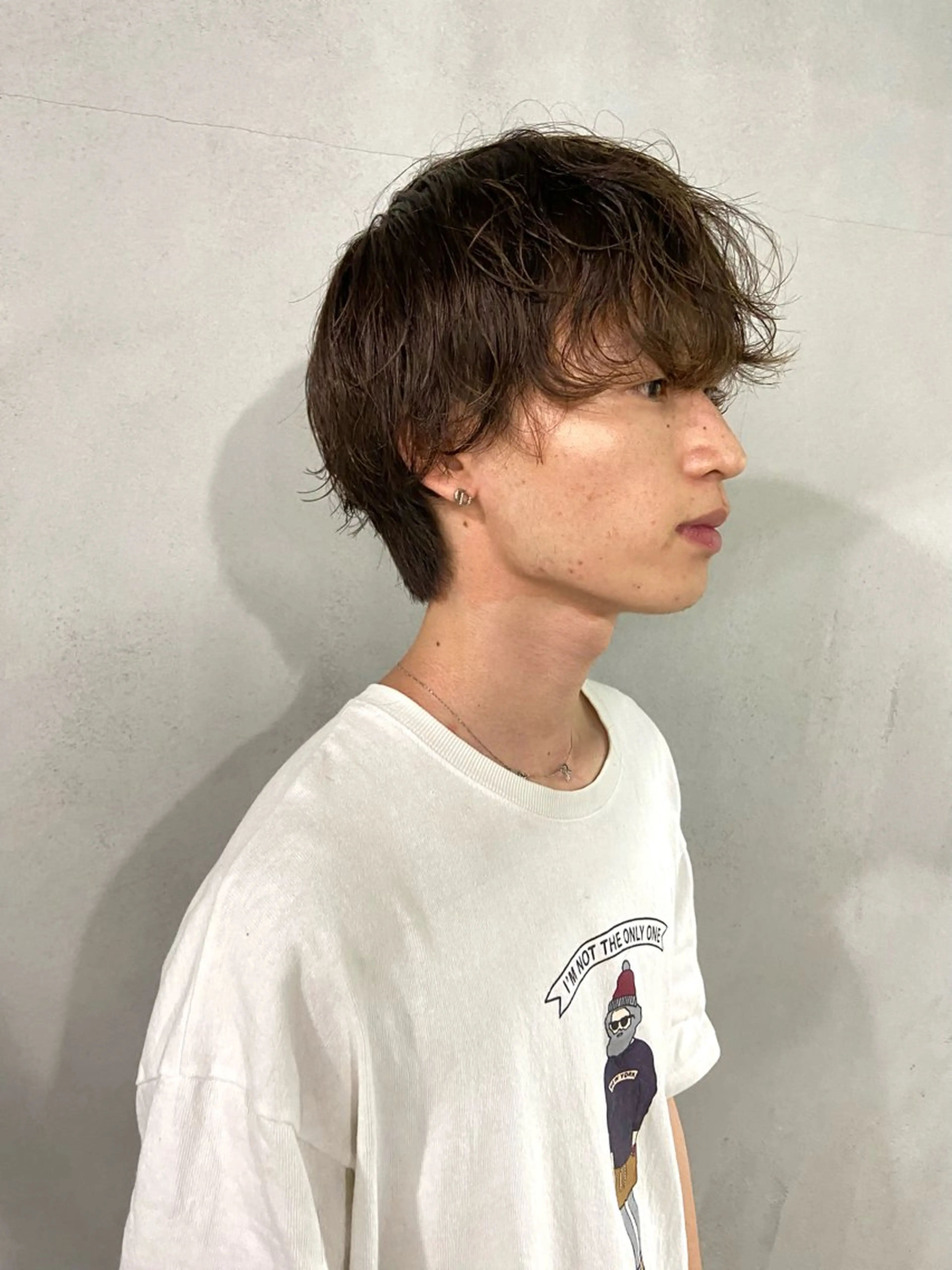 ショート カラー パーマ メンズ カット パーマ メンズ/ダブルカラー /パーマ/来栖慧💈のヘアスタイル