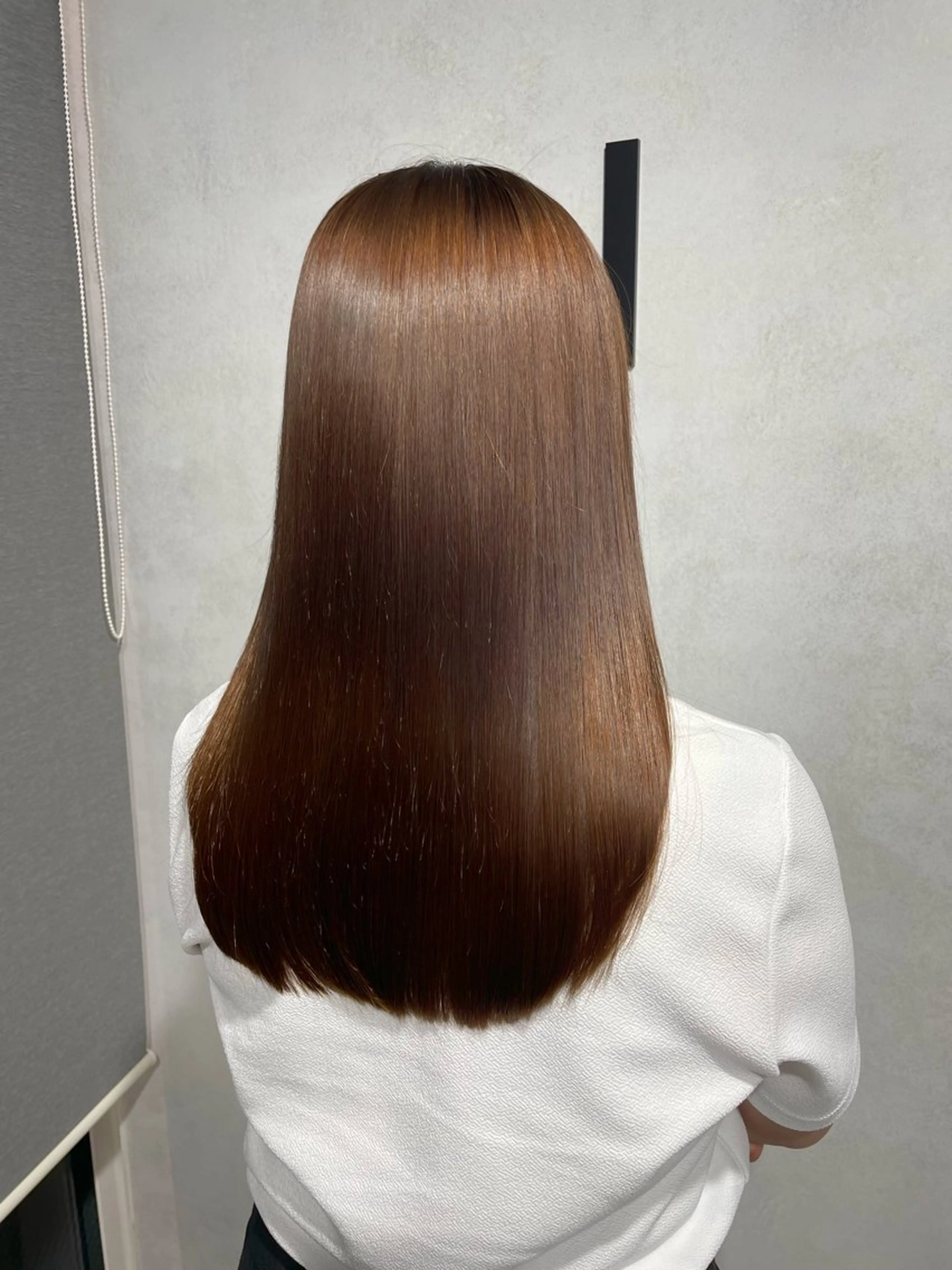 ロング カット 縮毛矯正 トリートメント ヘッドスパ ✨髪質改善✨美髪 矯正🫧小泉のヘアスタイル