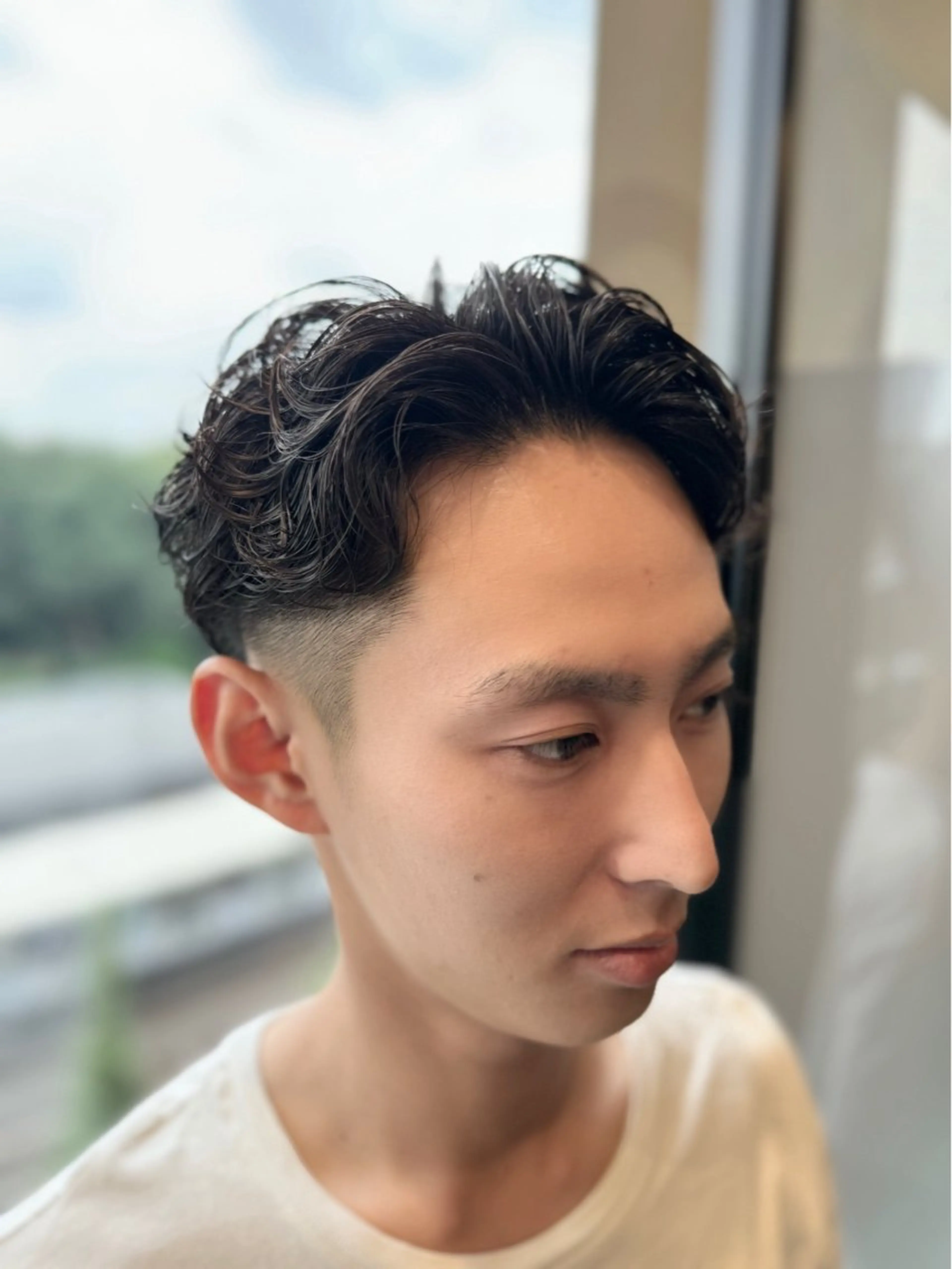 パーマ メンズ カット パーマ トリートメント GO TODAY 原宿本店所属・🎁メンズカット/ 髪質改善/DAIKIのヘアスタイル