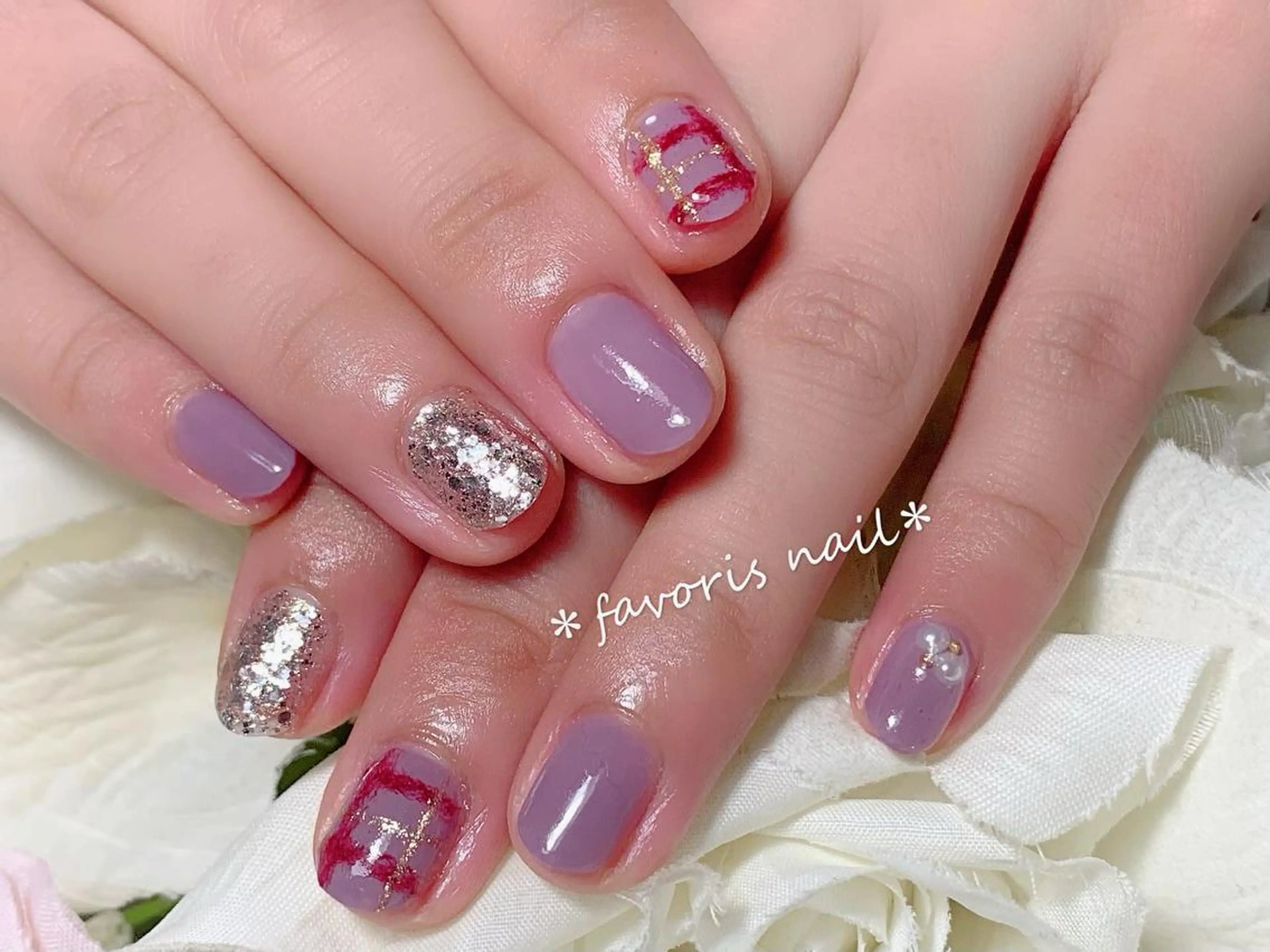 ネイル favoris nail🌼のネイルデザイン
