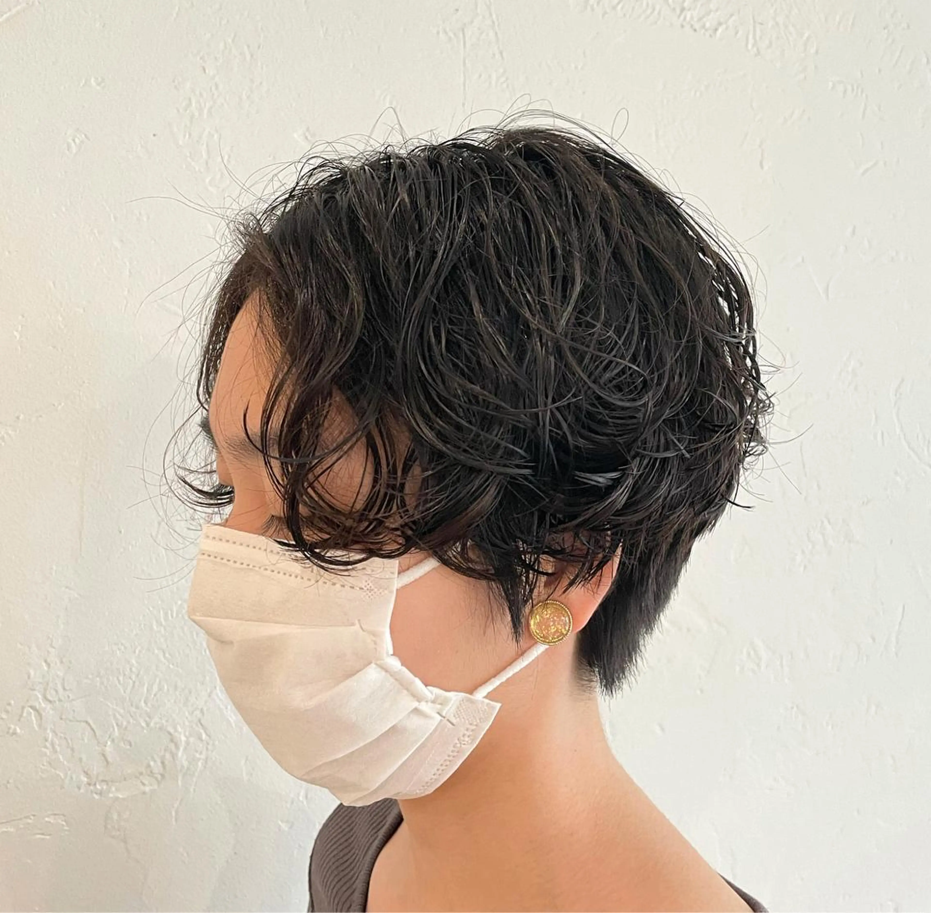 ショート パーマ sherry/R所属・sherry/R 三川町　川口真里奈のヘアスタイル