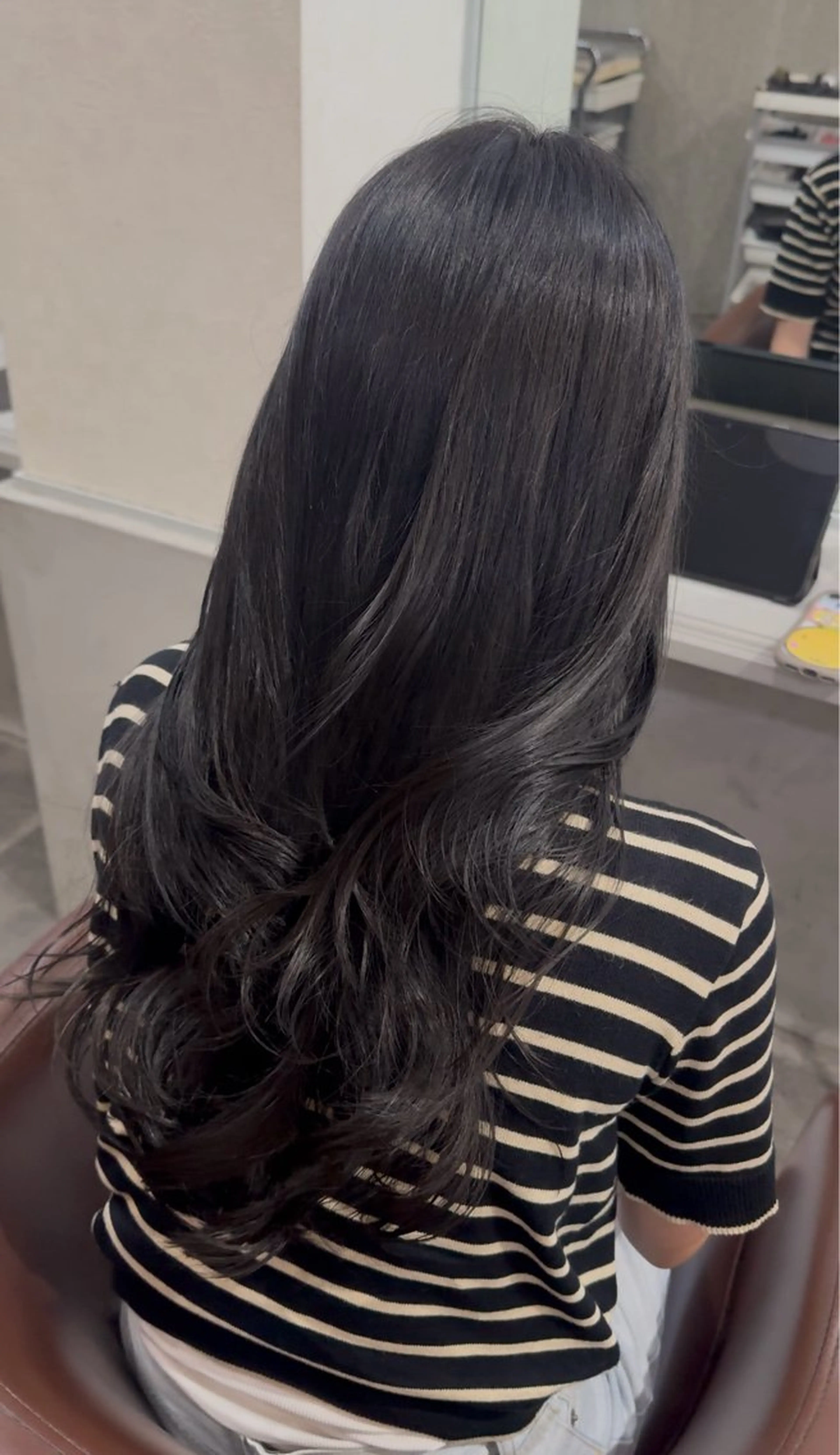 ロング 渡澤 ななみのヘアスタイル