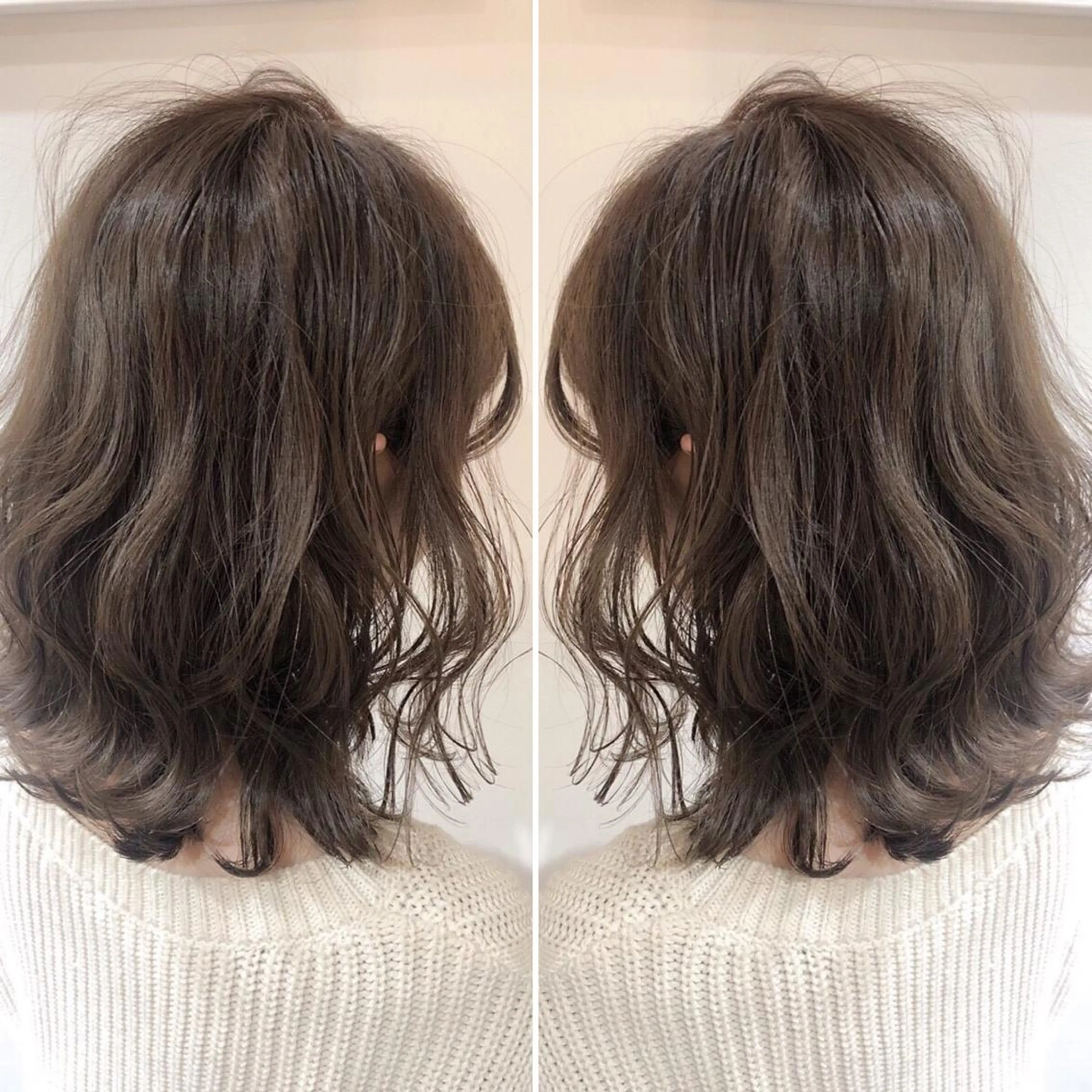 ミディアム カット ヘアカラー トリートメント shower hair salon所属・【shower】 yousuke代表のヘアスタイル