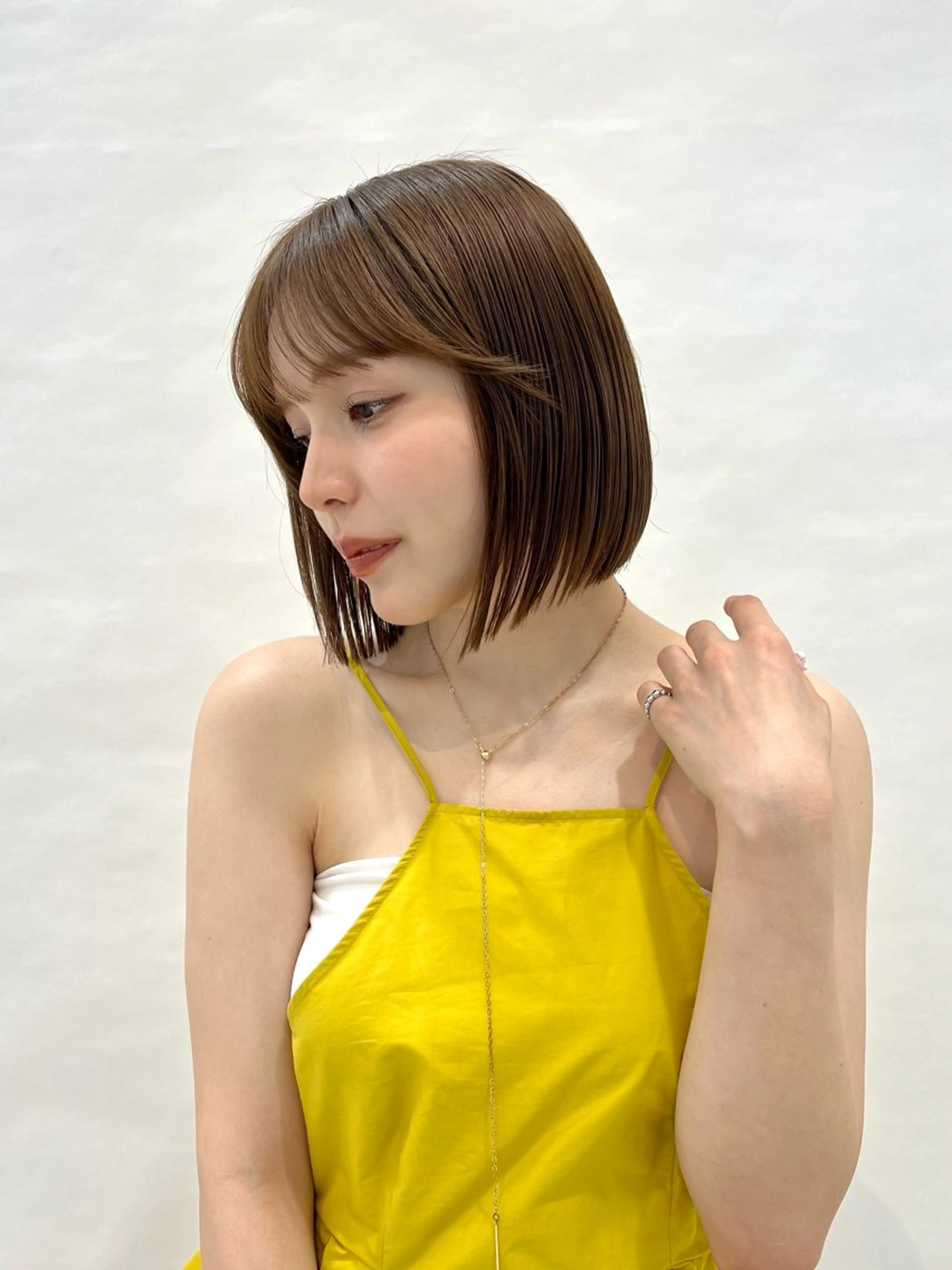 ショート カラー ヘアカラー La Bonheur hair parfait所属・谷本虎太郎 🌈艶カラー髪質改善のヘアスタイル