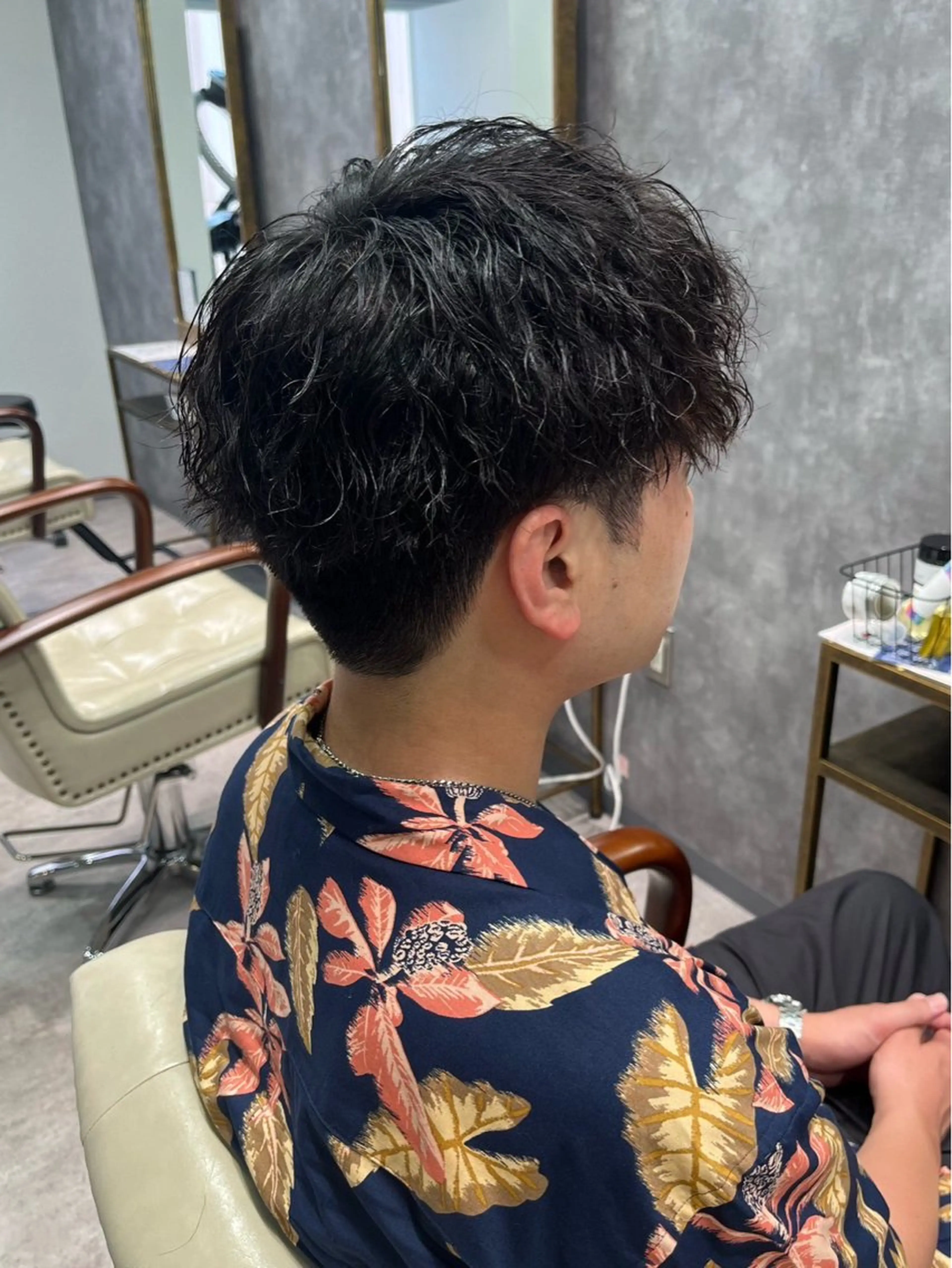 パーマ メンズ カット パーマ Ren /メンズ/緩めパーマのヘアスタイル
