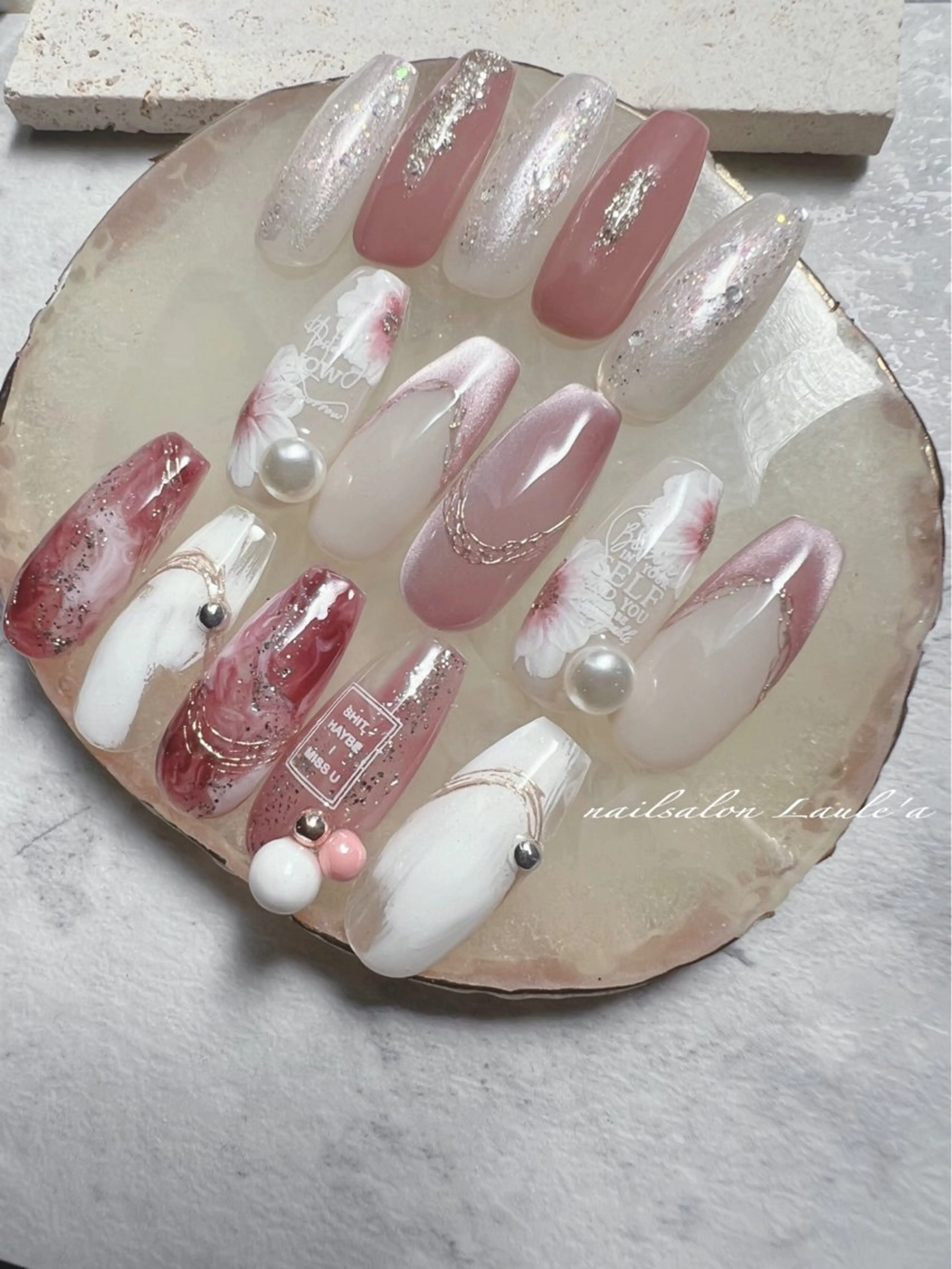 ネイル ハンドネイル nailsalon Laule'aのネイルデザイン