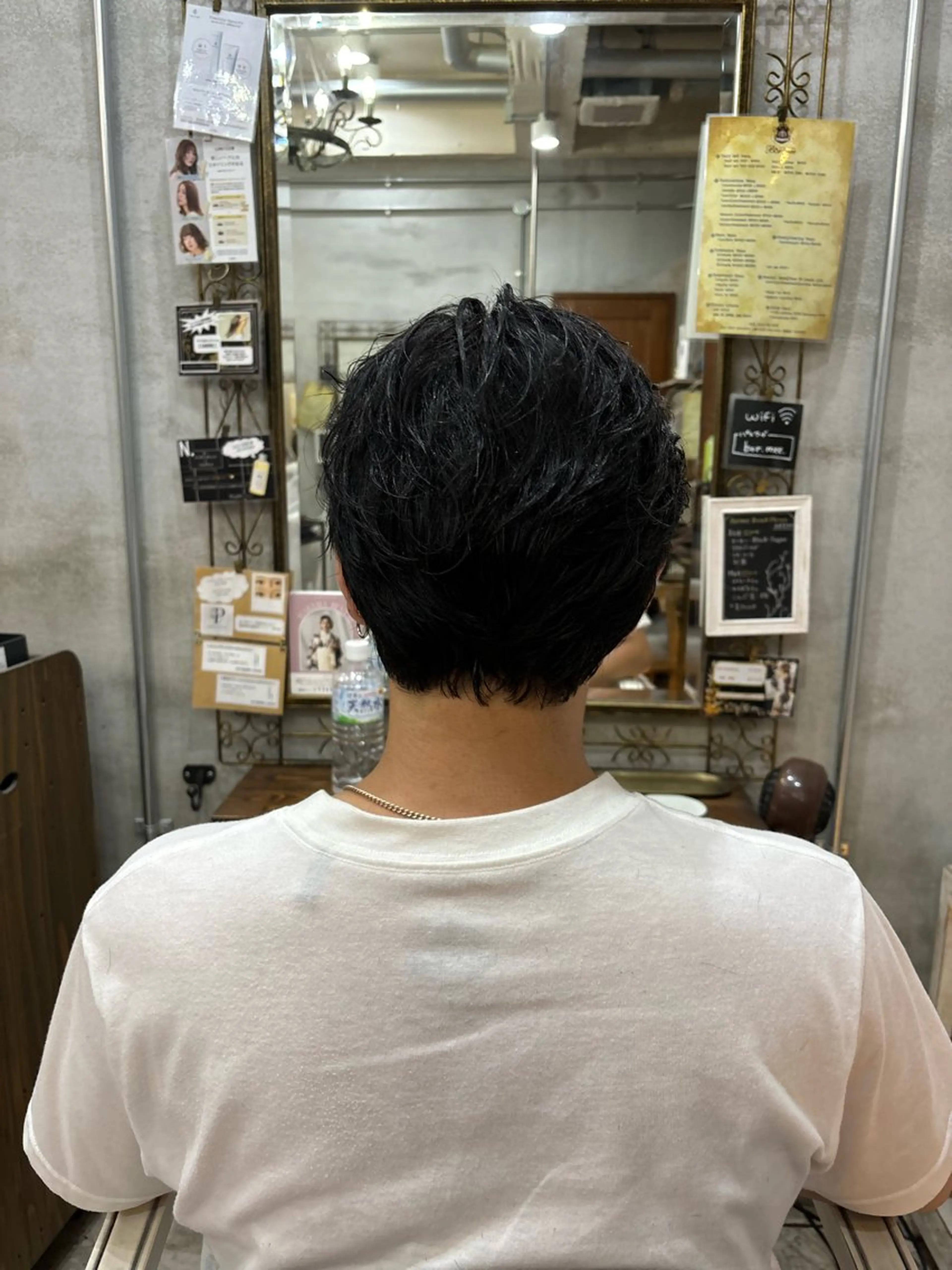 ショート メンズ カット トリートメント ヘッドスパ メンズ/ヘアセット/ 顔周りレイヤー/💶のヘアスタイル