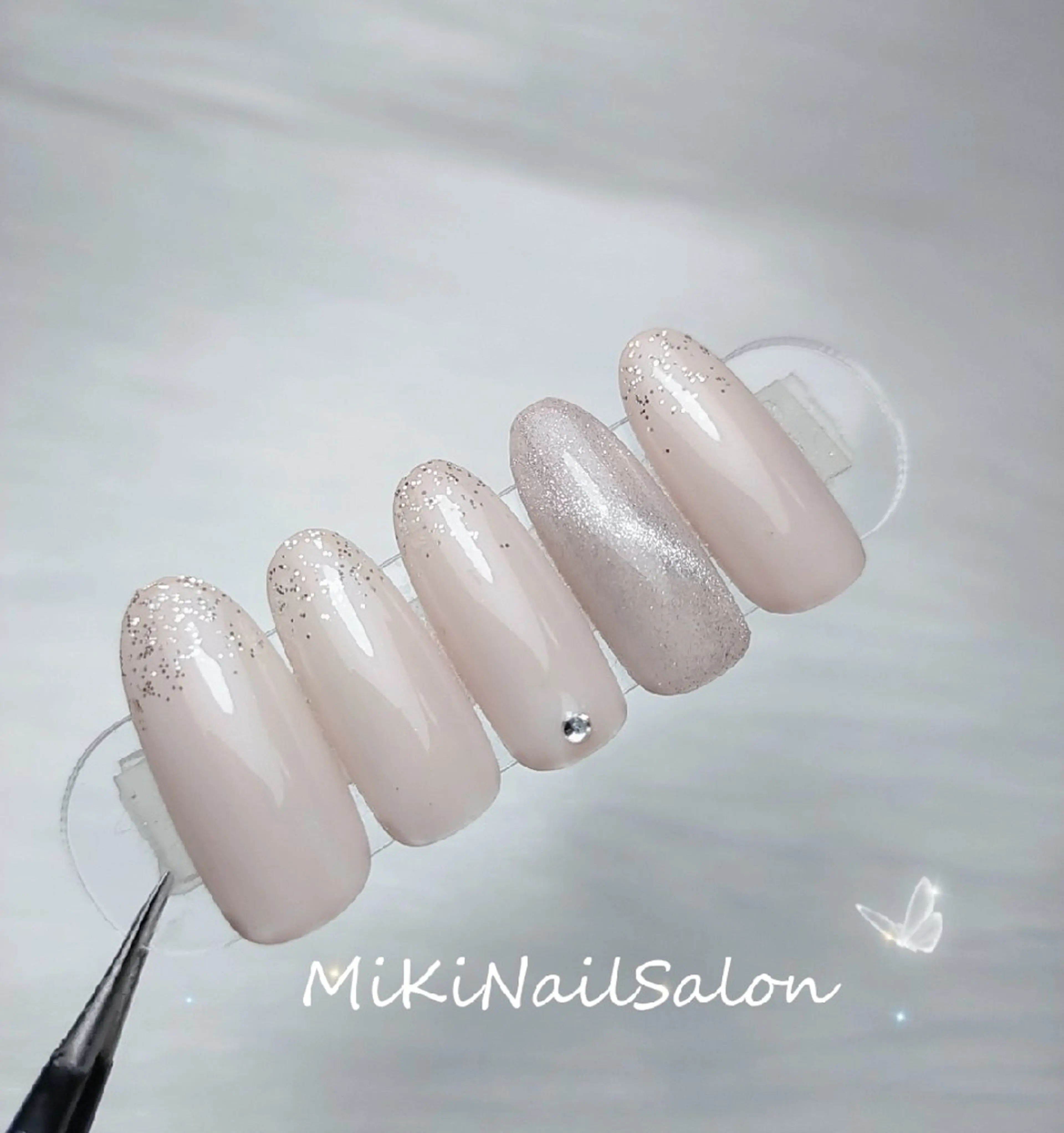 ネイル ハンドネイル 🎀Yumi✨ 長さ出し専門のネイルデザイン