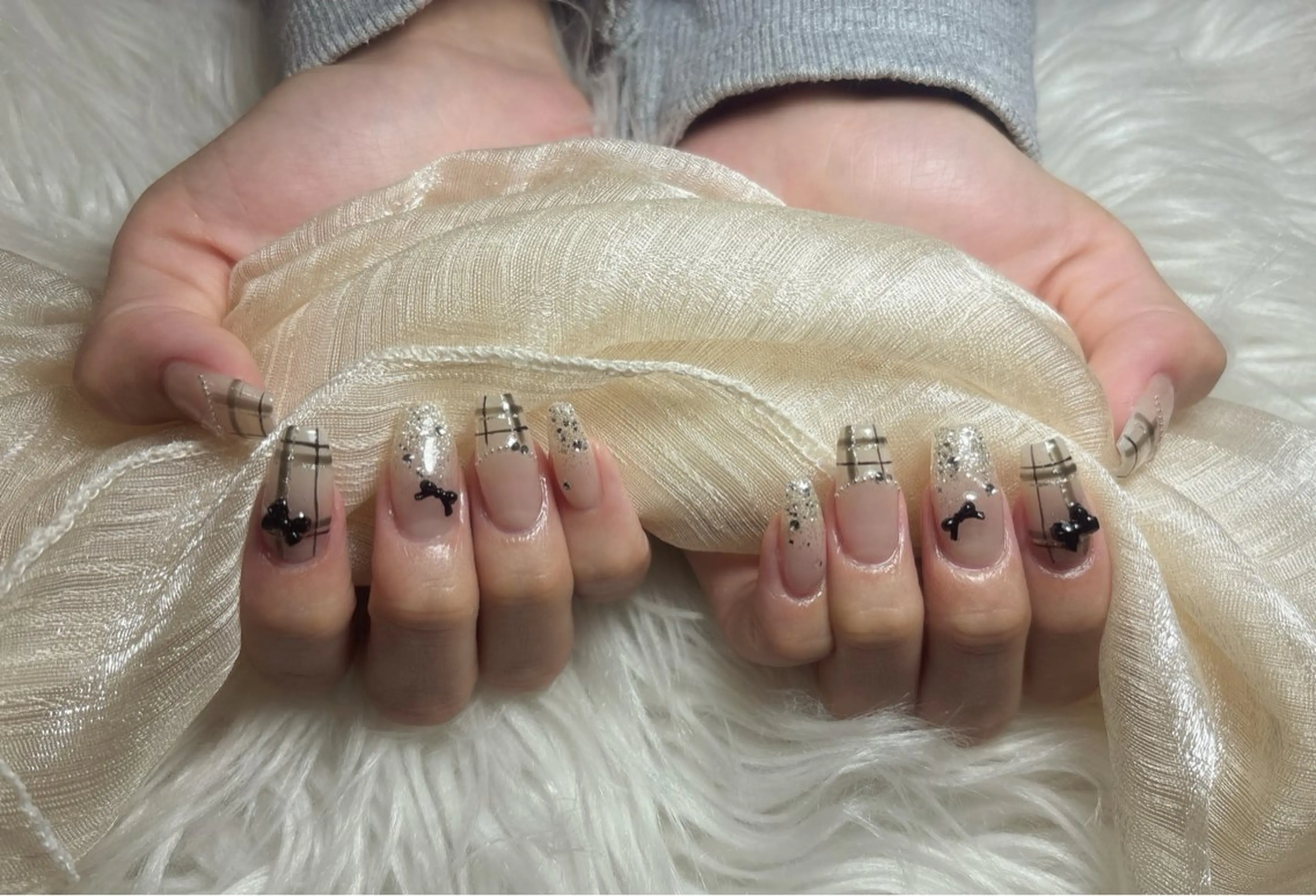 ネイル 冬ネイル ハンドネイル Fukuda シュウのネイルデザイン